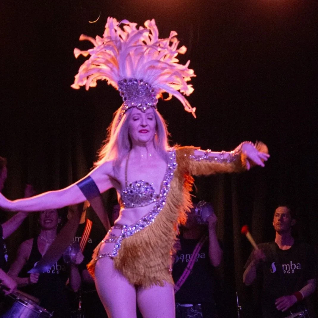 Mandy: Coral & Turquoise Costume