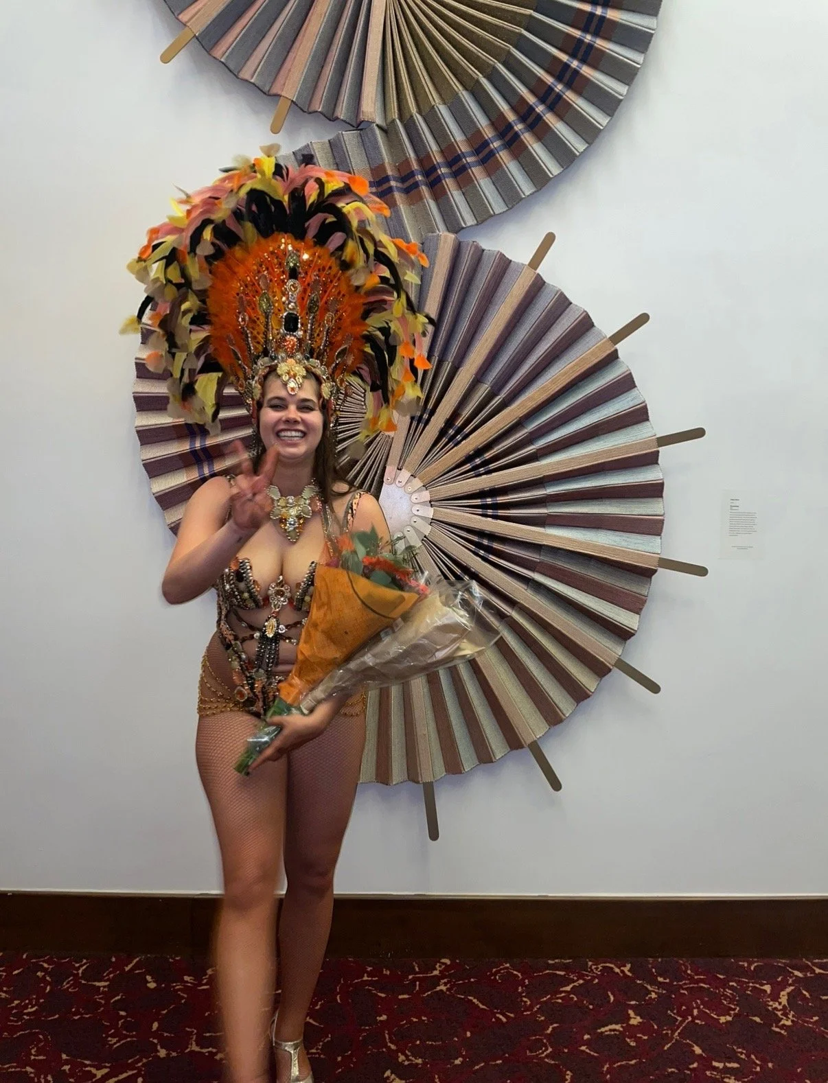 Gabriella: Orange Costume