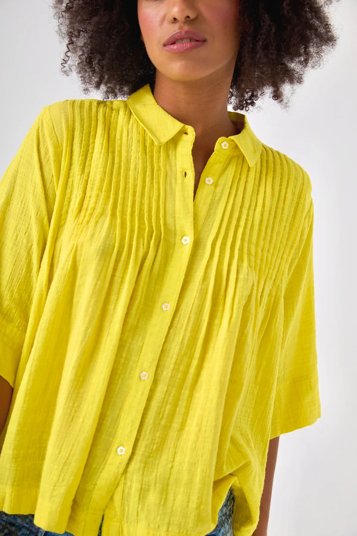 Blouse jaune