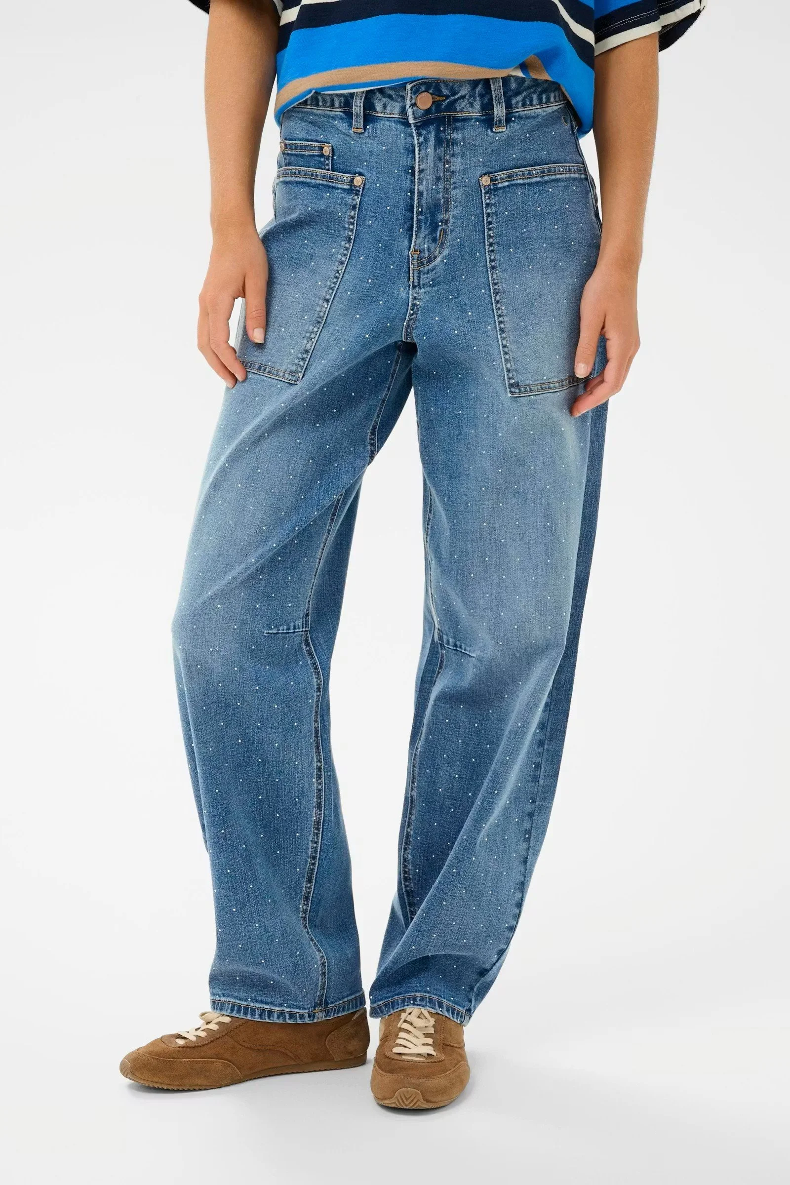 Jeans paillettes
