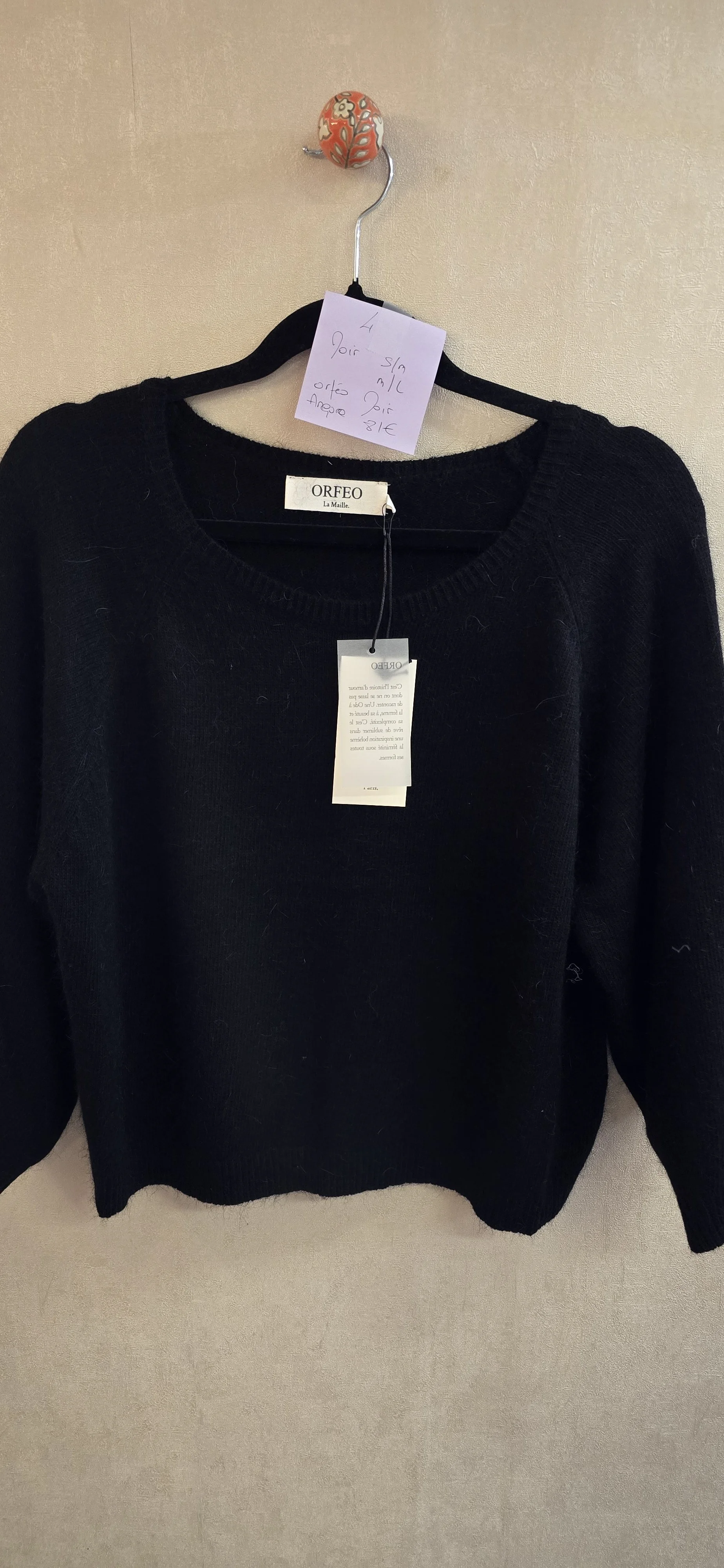 PULL ANGORA NOIR