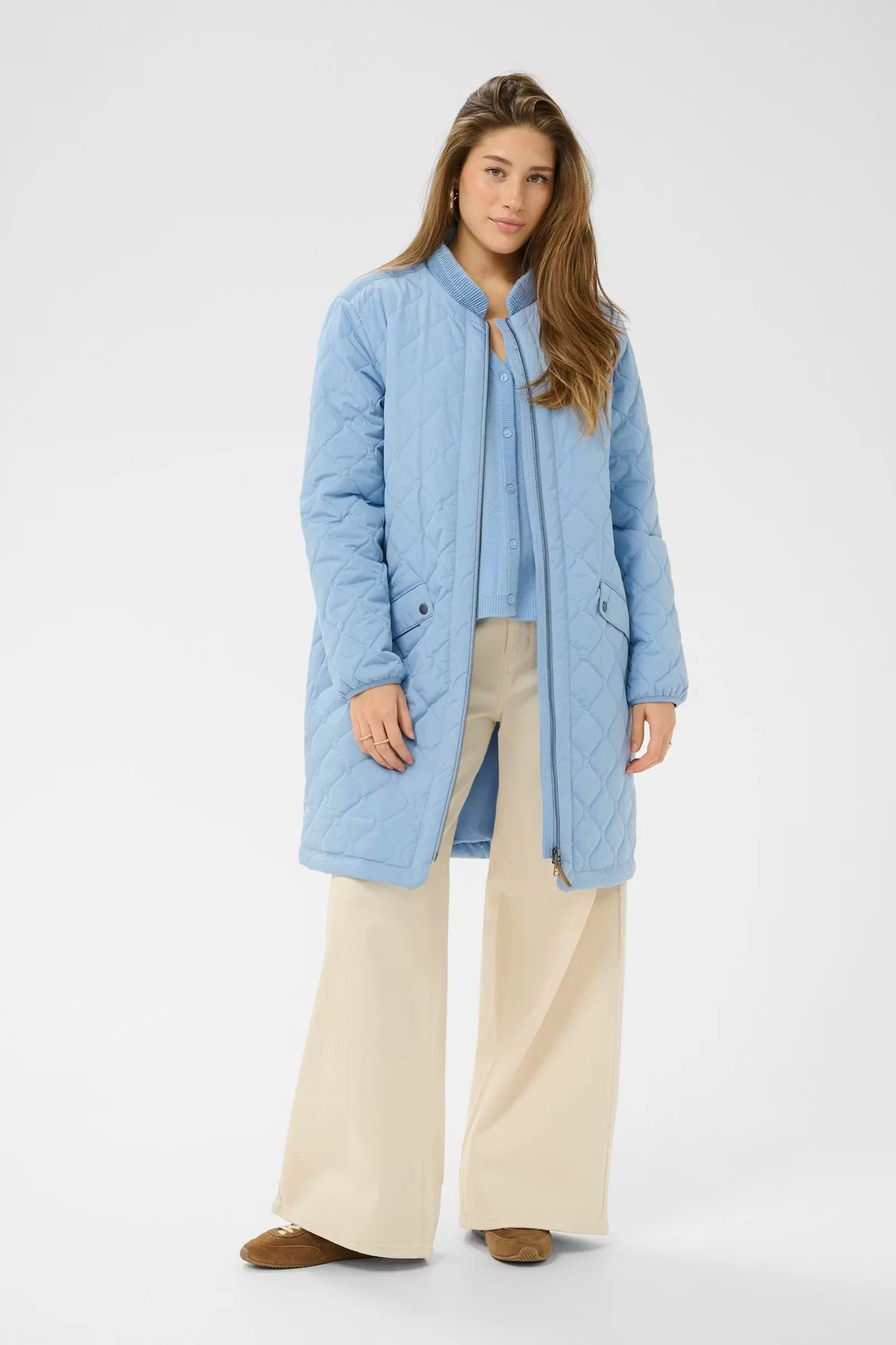 Manteau bleu