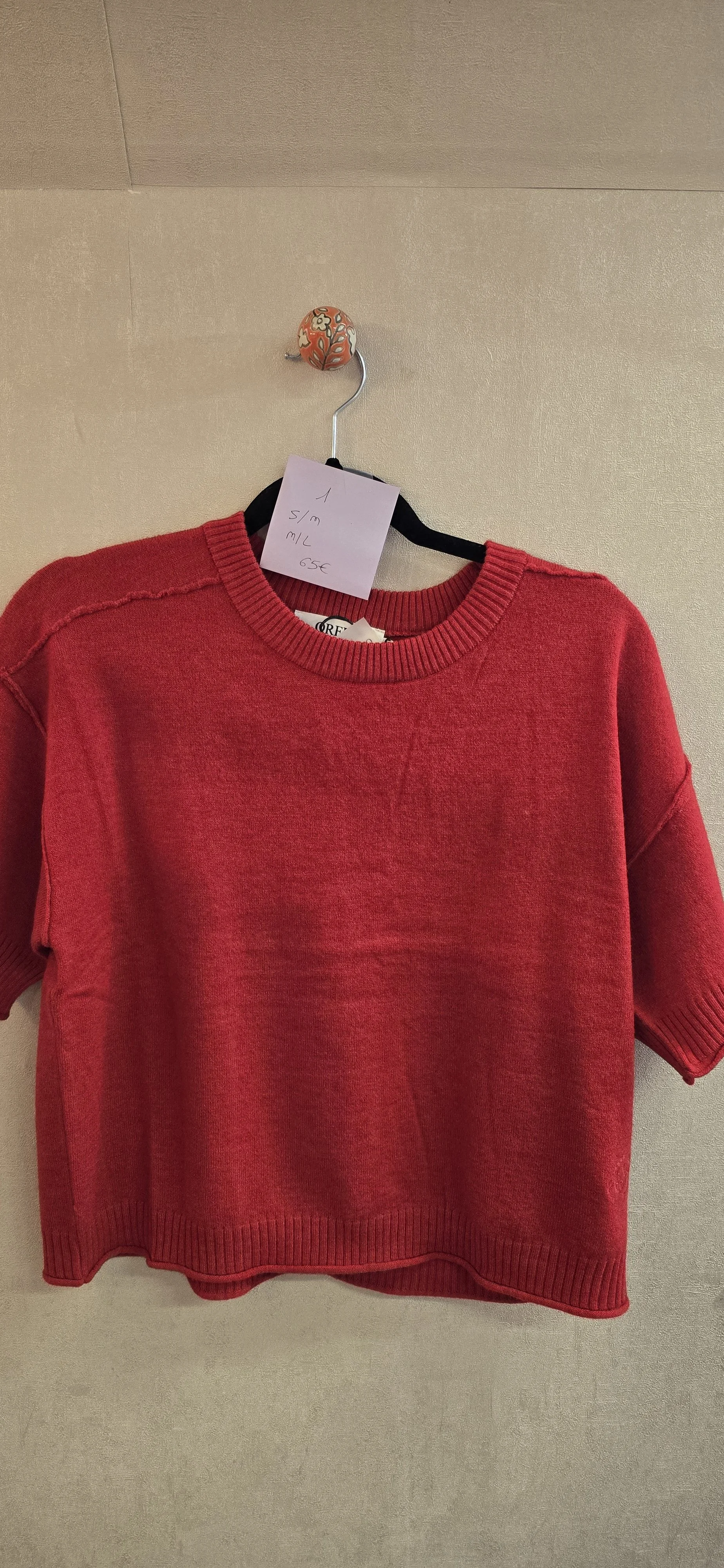 Pull rouge