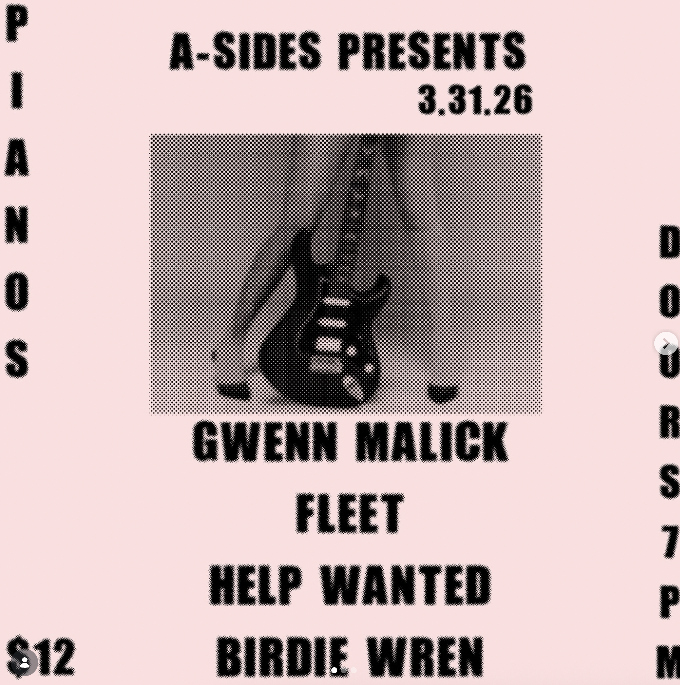 HELP WANTED Live! @ Piano's