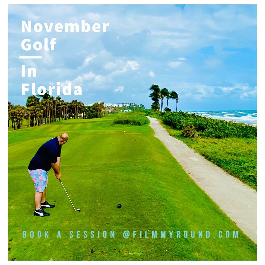 November golf in Florida, life is good! Book your session @filmmyround.com #filmmyround #golf #golfswing #golfstagram  #golfaddict #golfers #pga #golftips #golfpro #golfshot #lovegolf #golfcoach #golftime #golfinstruction #golfpractice #golflessons #