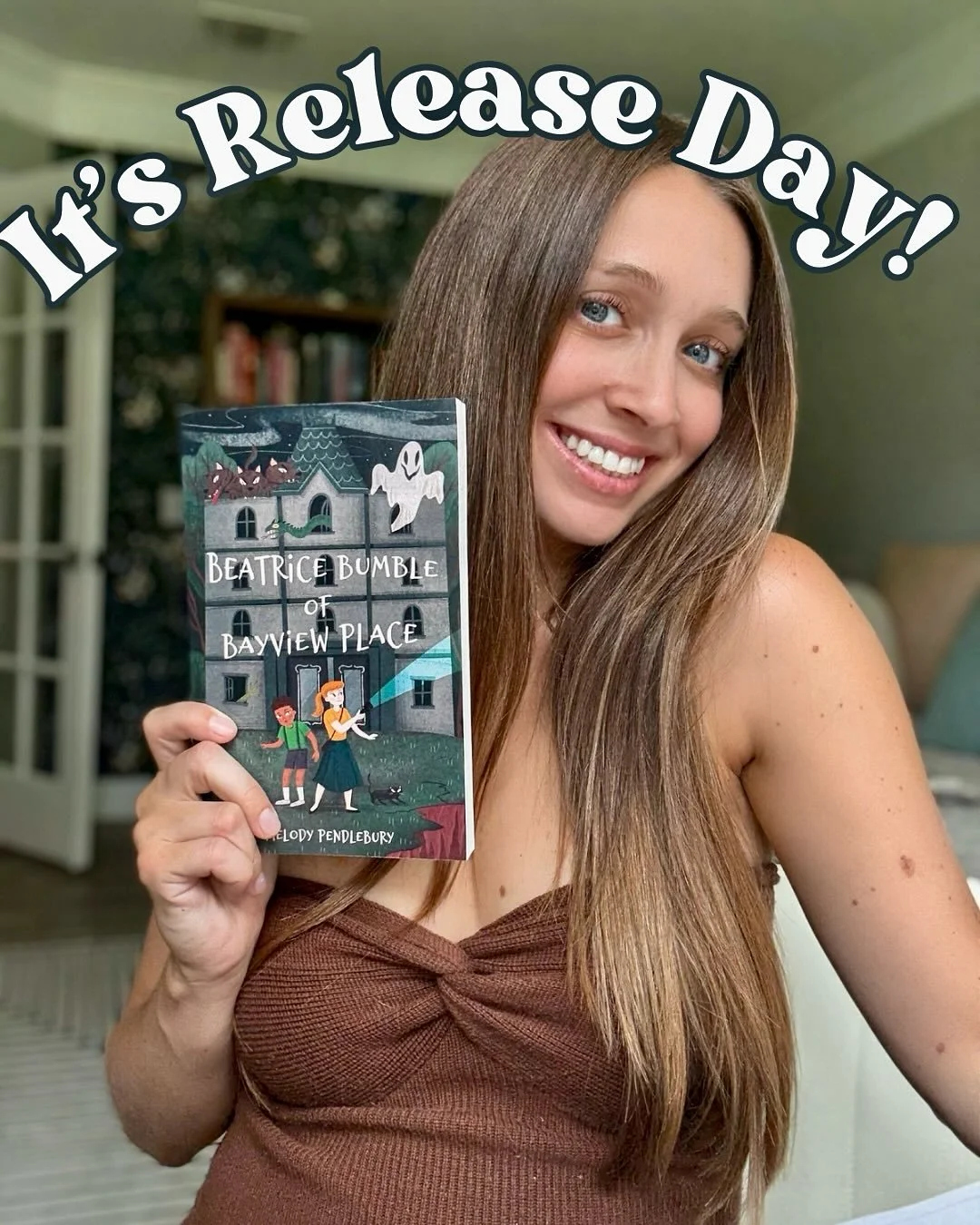 Happy Release Day to Beatrice Bumble of Bayview Place ✨
So excited that this book is officially out in the world! 🙌
You can now purchase signed copies from my shop, through Amazon, Barnes and Nobel, Apple Books, or even read for free on Libby! There