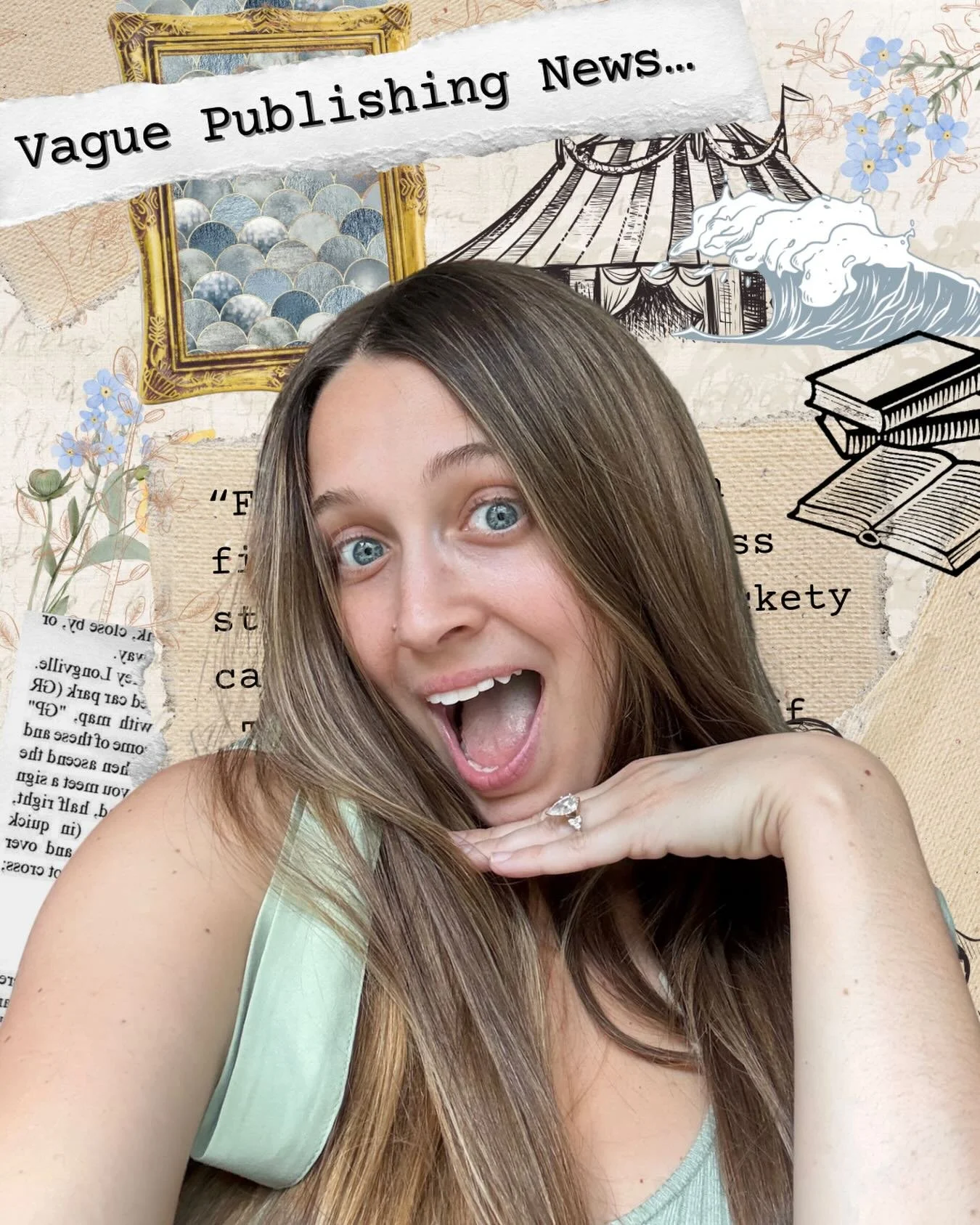 When it rains it pours! 😱
More publishing news coming soon&hellip;😘