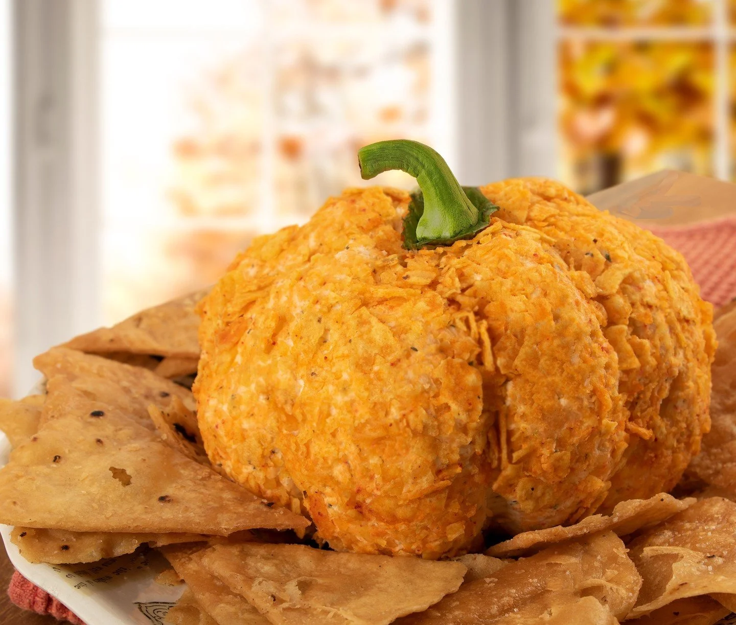 Nothing says fall fun like a pumpkin made of cheese! This Pumpkin Shaped Cheese Ball, made with our New York Sharp Cheddar, is perfect for fall parties, game nights, and family get-togethers. It&rsquo;s festive, cheesy, and almost too cute to eat (al
