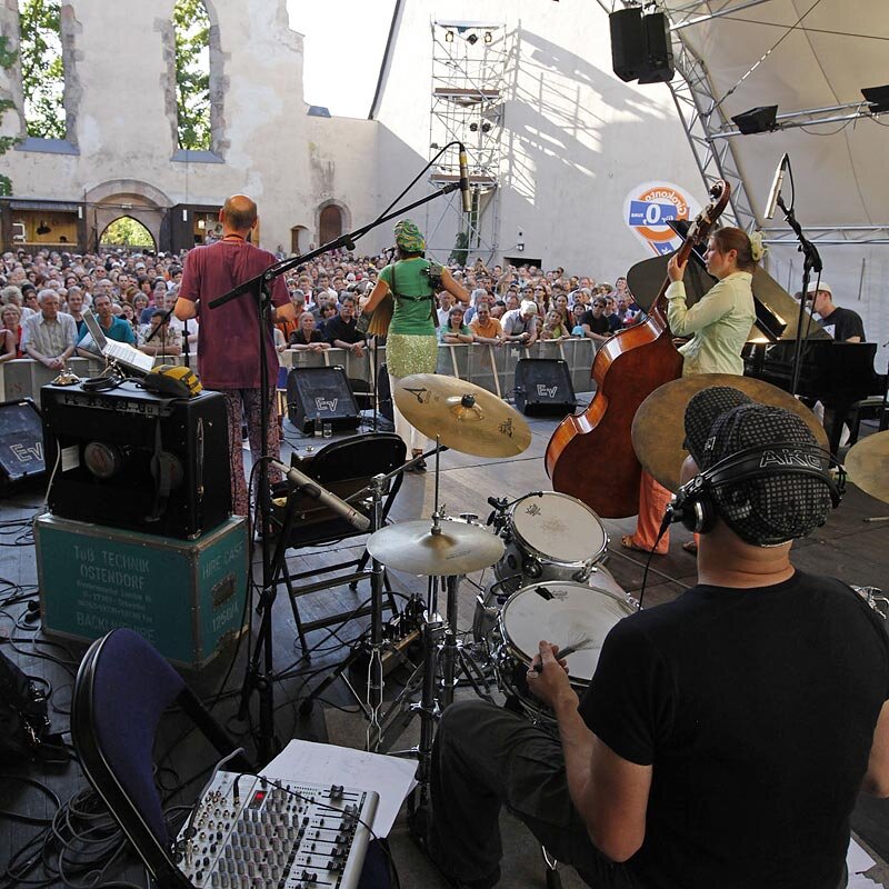 Bardentreffen Nürnberg 2009 - Michael Hudecek, Christina Zurbrügg, Lina Neuner, Barnabas Juhasz