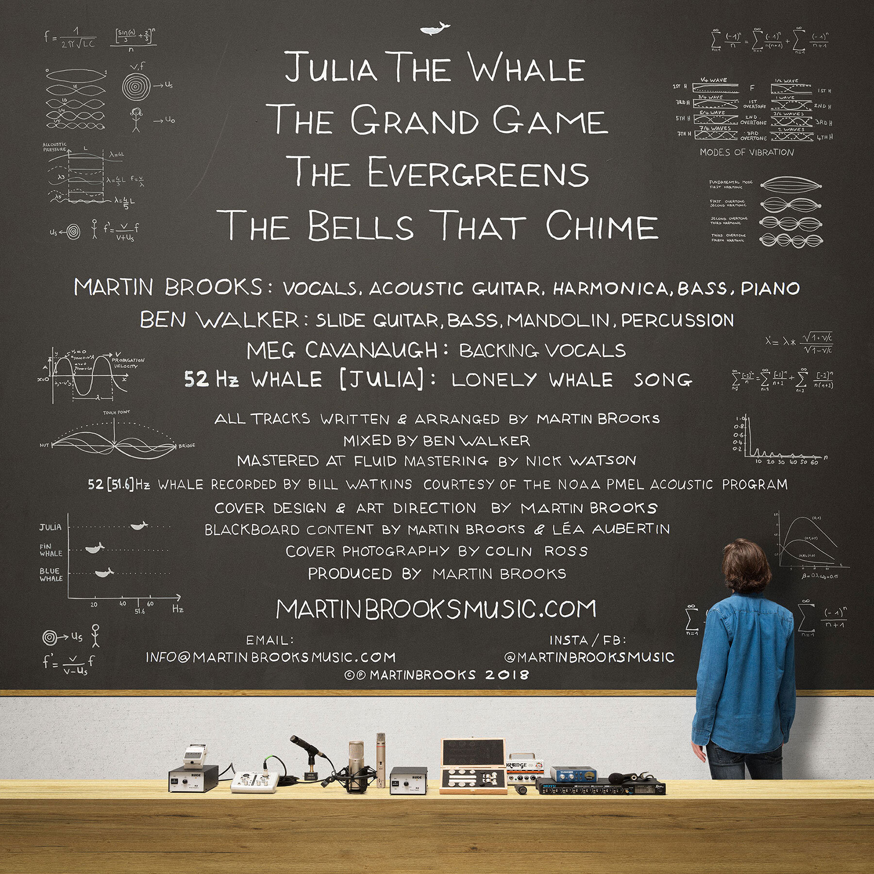 Julia The Whale - Back Cover