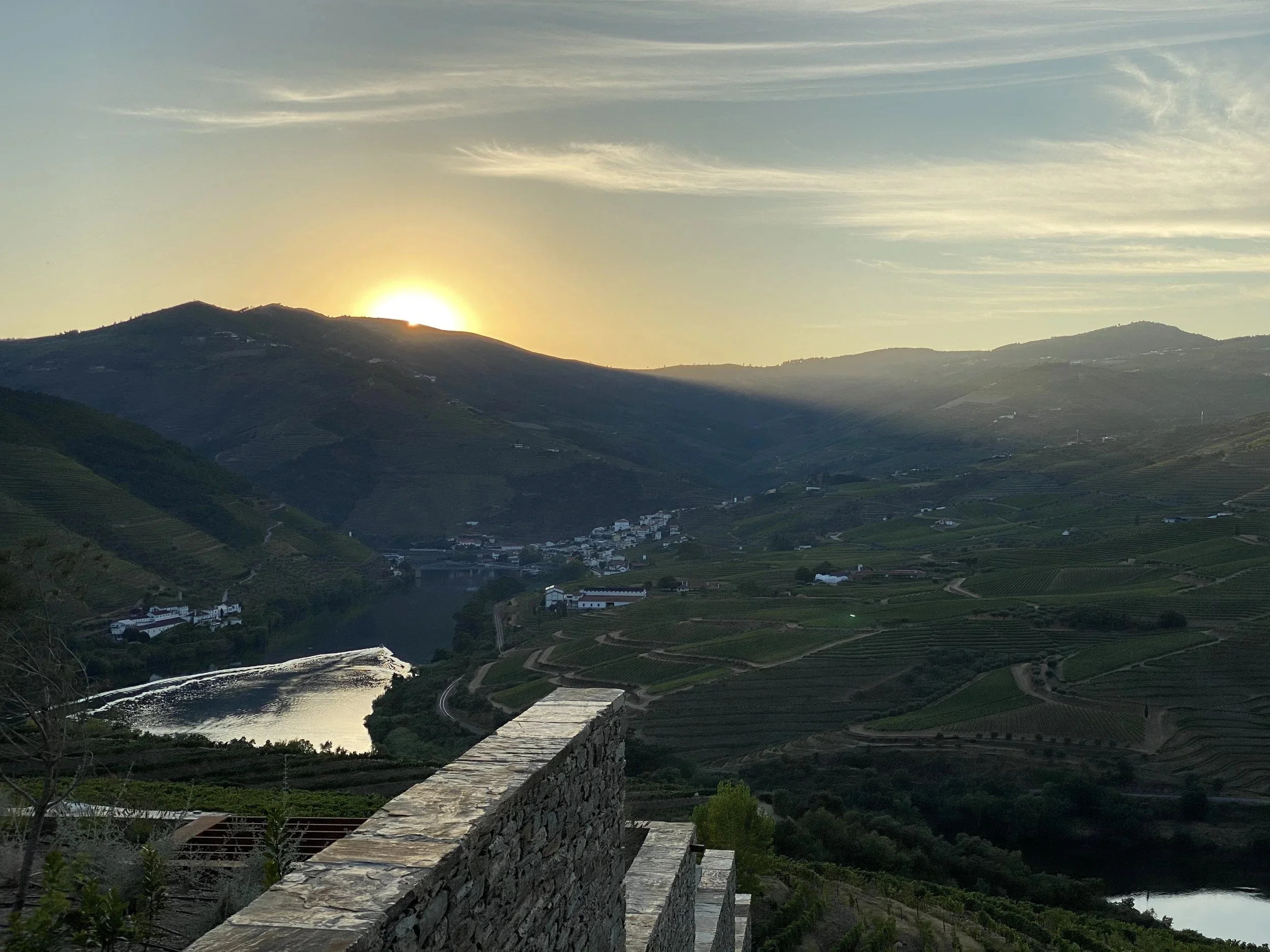 Evening over the Douro Valley