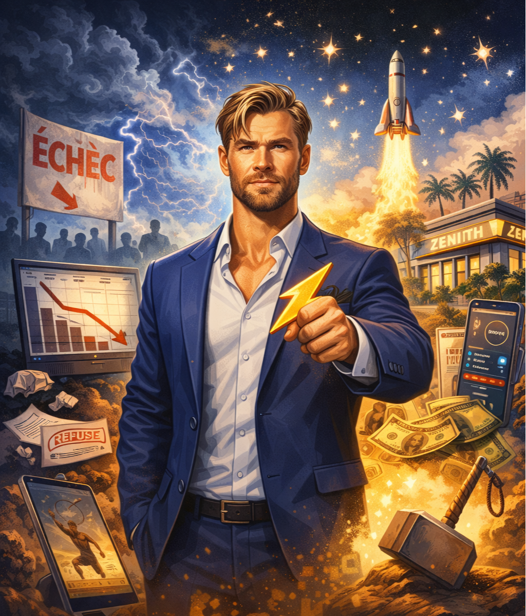 "De l'Échec aux Étoiles : Comment Chris Hemsworth a Transformé les Revers en Réussite et Fondé une Startup de 200 Millions"