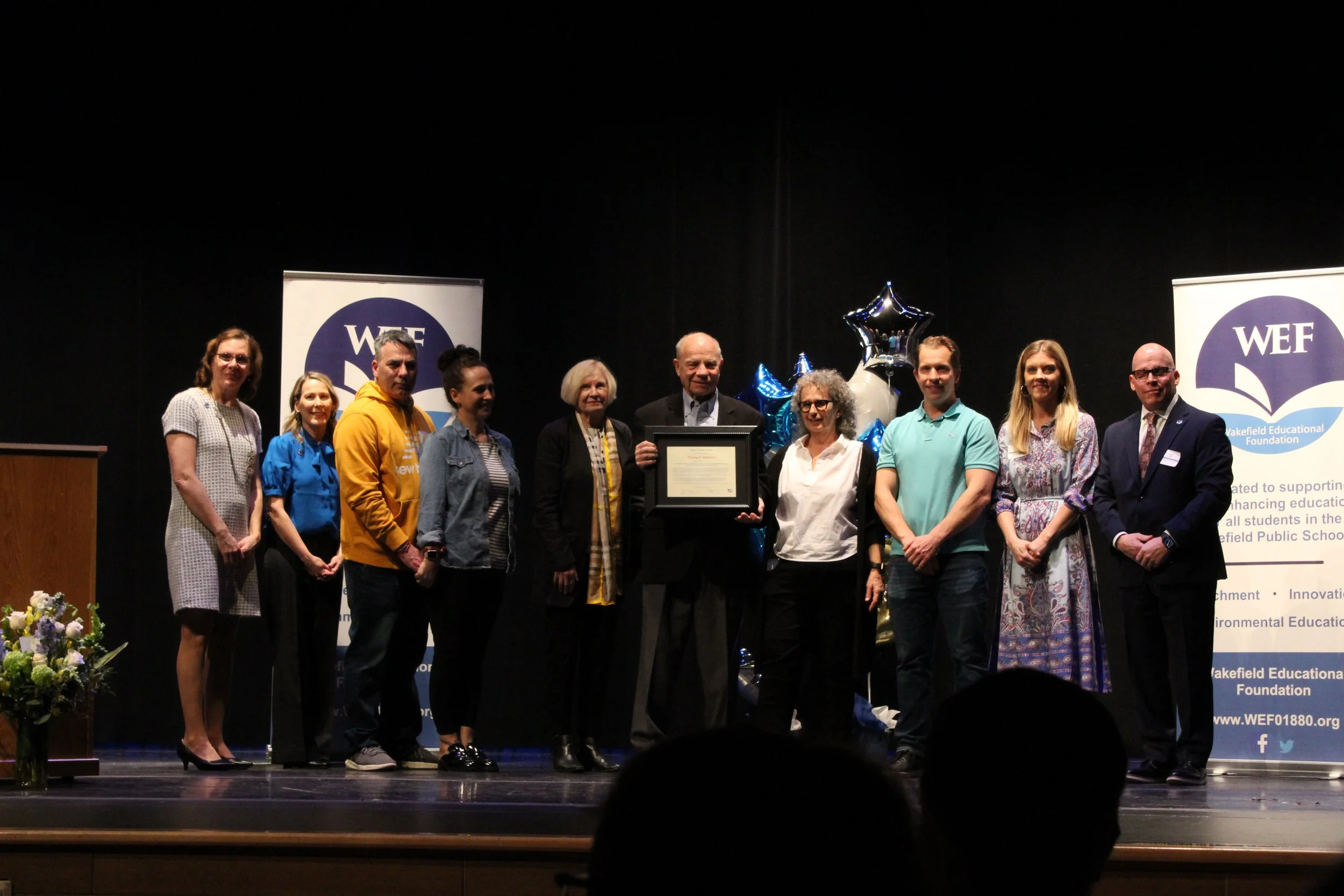 WEF Honors Mr. Tom Stapleton with the Skulley Award