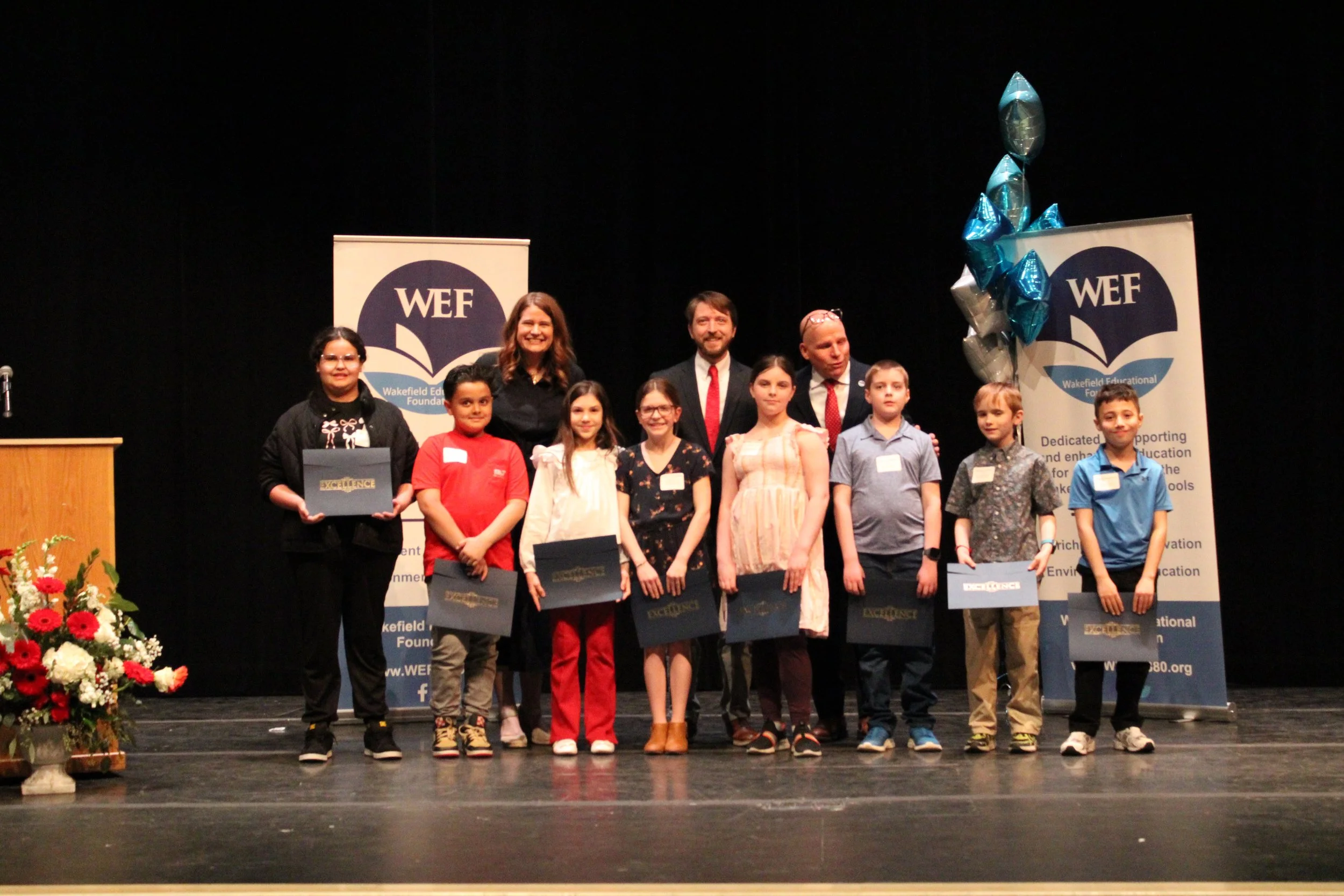 Woodville Students, Staff, and Volunteers Honored at WEF’s Celebration of Learning