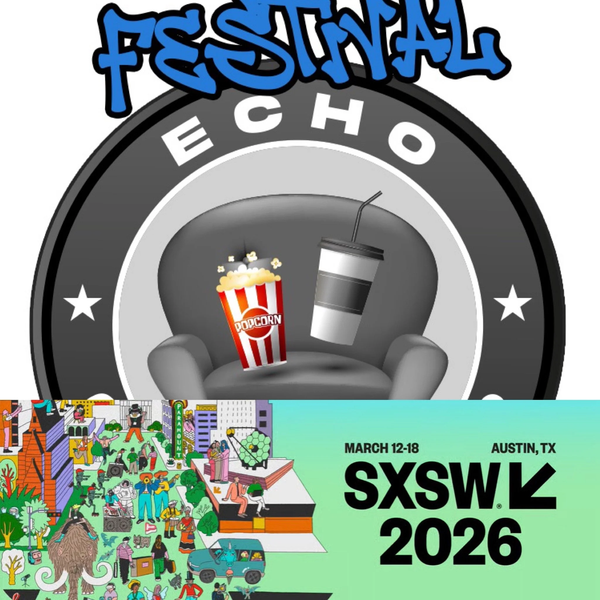 Echo Chamber - SXSW - Vol.1 (Black Zombie)