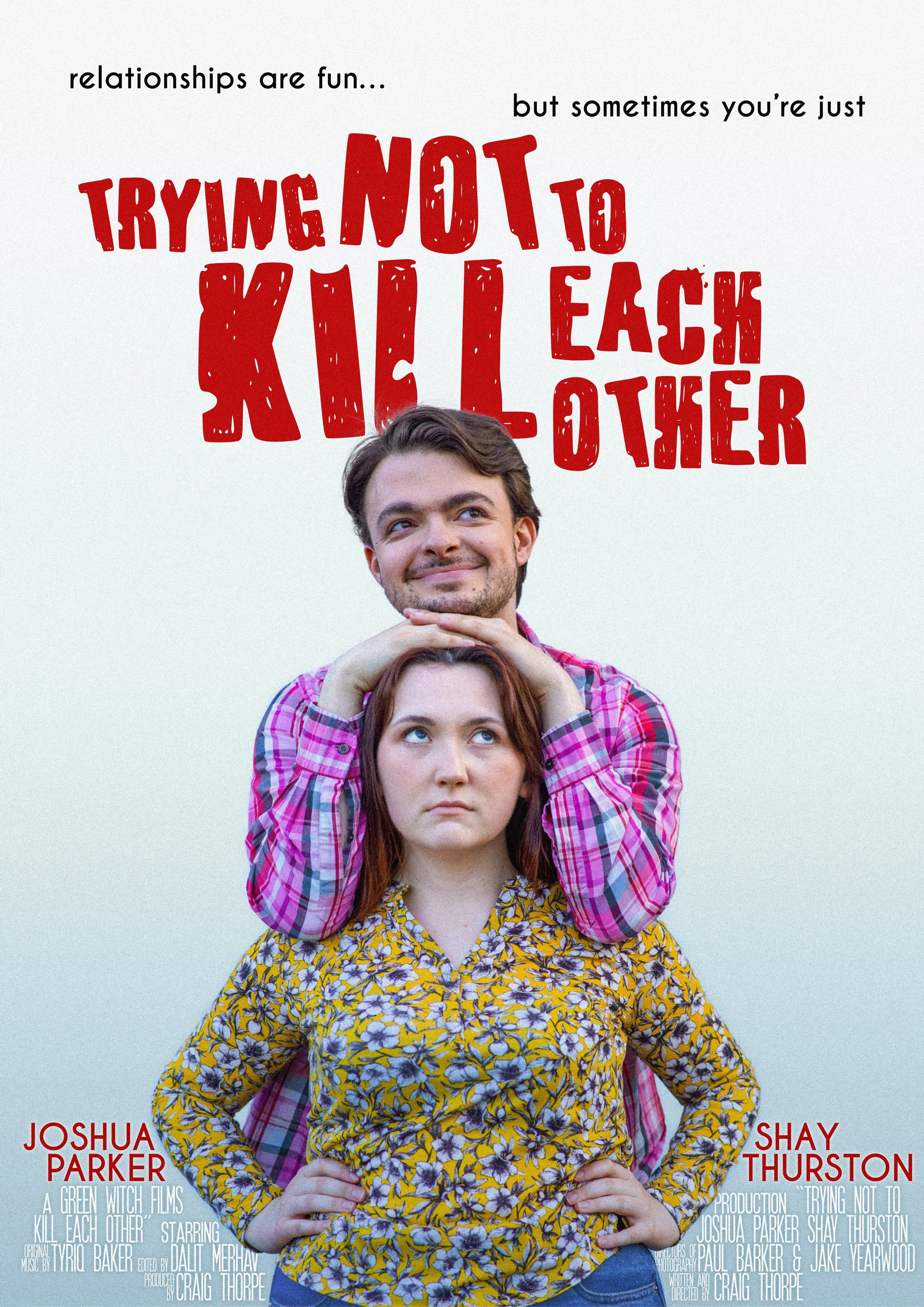Trying Not To Kill Each Other - Poster