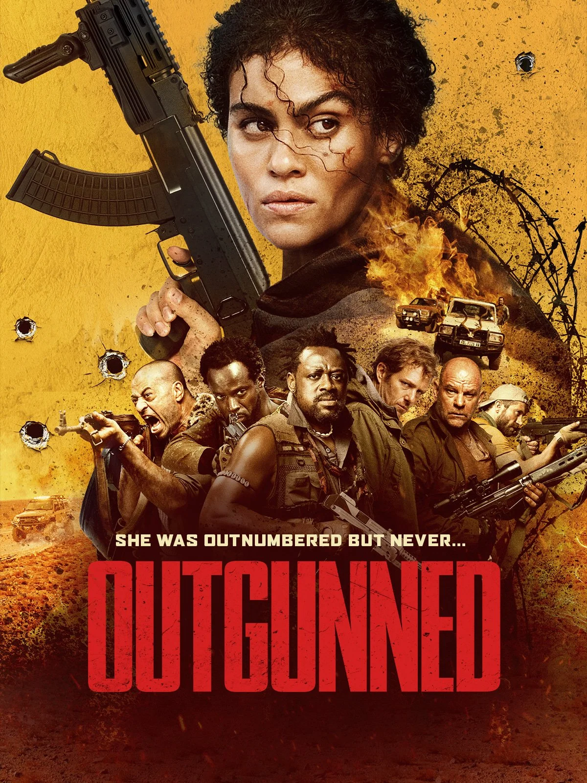 Outgunned (aka 'Hunting Jessica Brok') - Poster