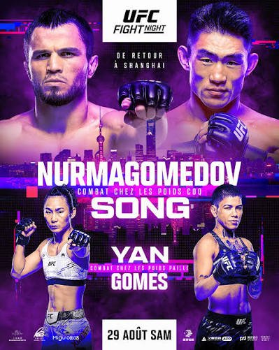 UFC Fight Night: Nurmagomedov vs Song - Poster