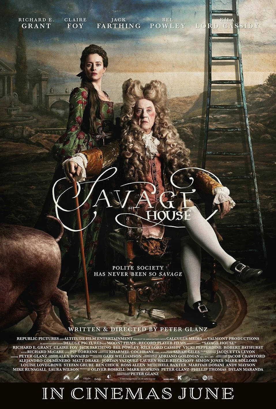 Savage House - poster