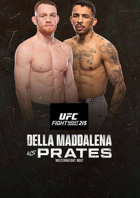 UFC Fight Night: Della Maddalena vs Prates - Poster