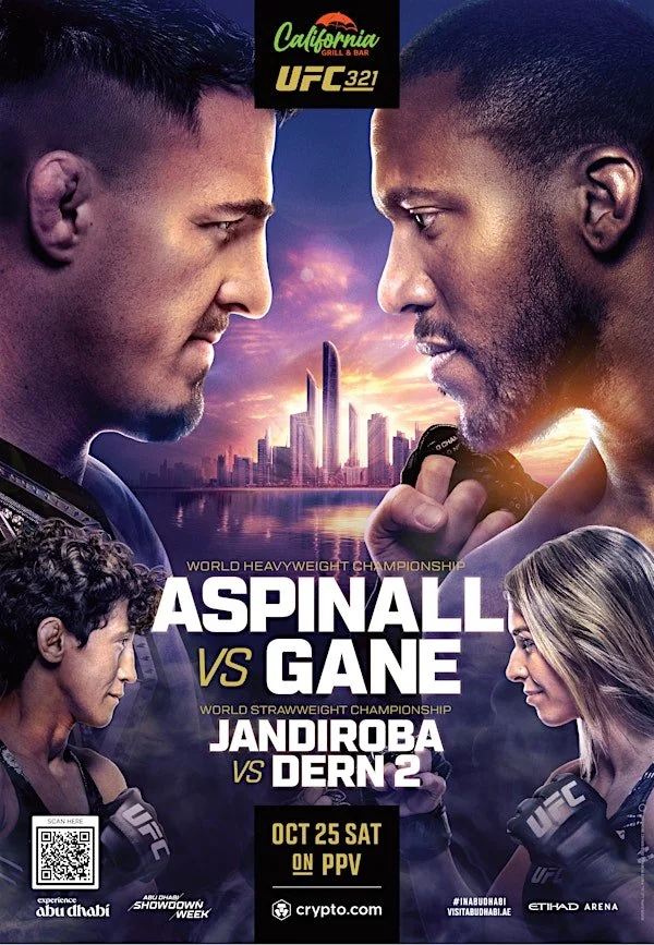 UFC 321 - Poster