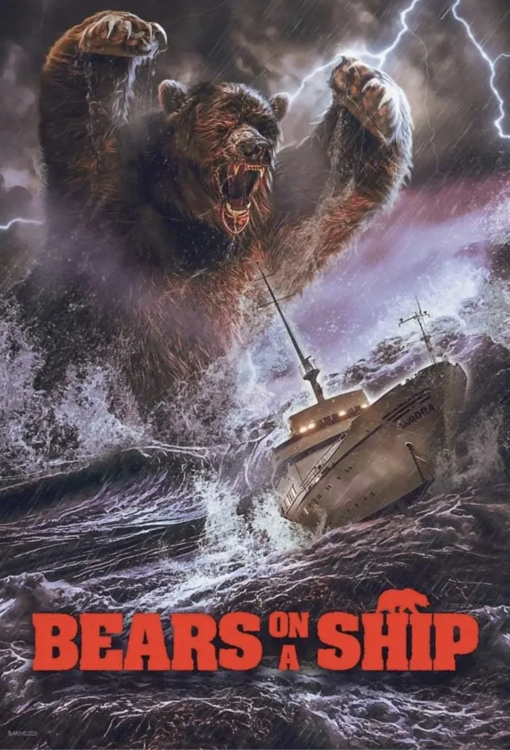 Bears on a Ship - poster