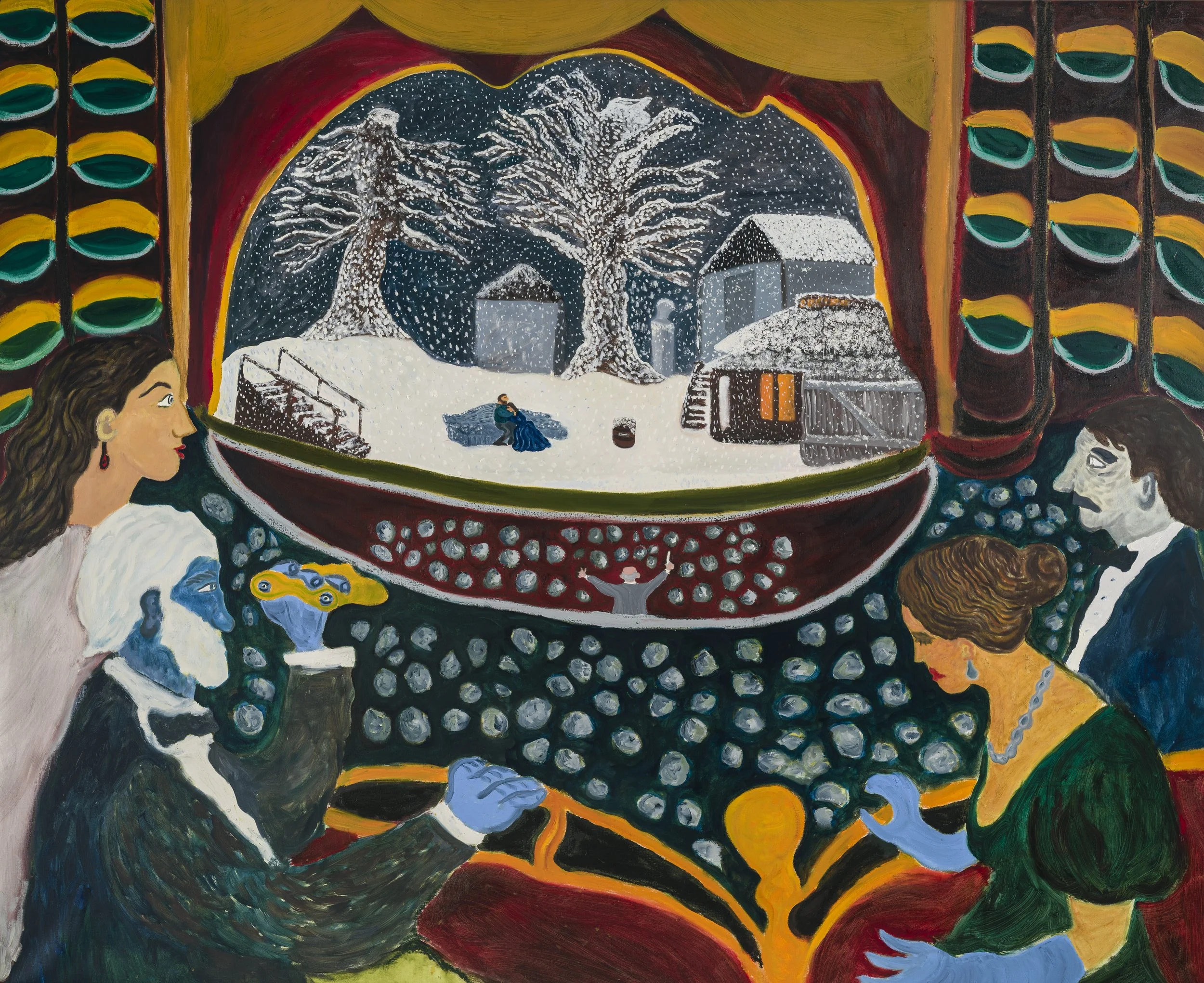 "Primary Folly”, Oil on canvas, 5ft x 4ft