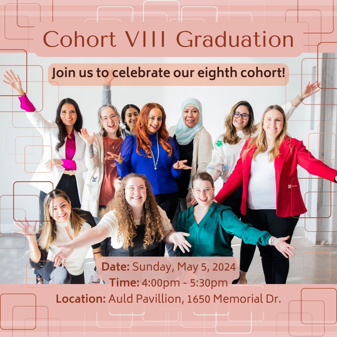 You're invited to Cohort VIII's graduation! 🎓️ Join us for a short ceremony full of inspiration and a Refinery market. (P.S. - Mother's Day is coming up!)⁠
⁠
Sunday, May 5th⁠
🕓️ 4:00pm⁠
Auld Pavilion, 1650 Memorial Dr