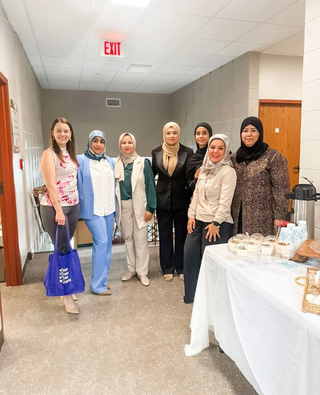ECHO women show up for each other 💞 Her success is also our success.⁠
⁠
Reminiscing about @eden_child_care_center's ribbon cutting in July ☺️