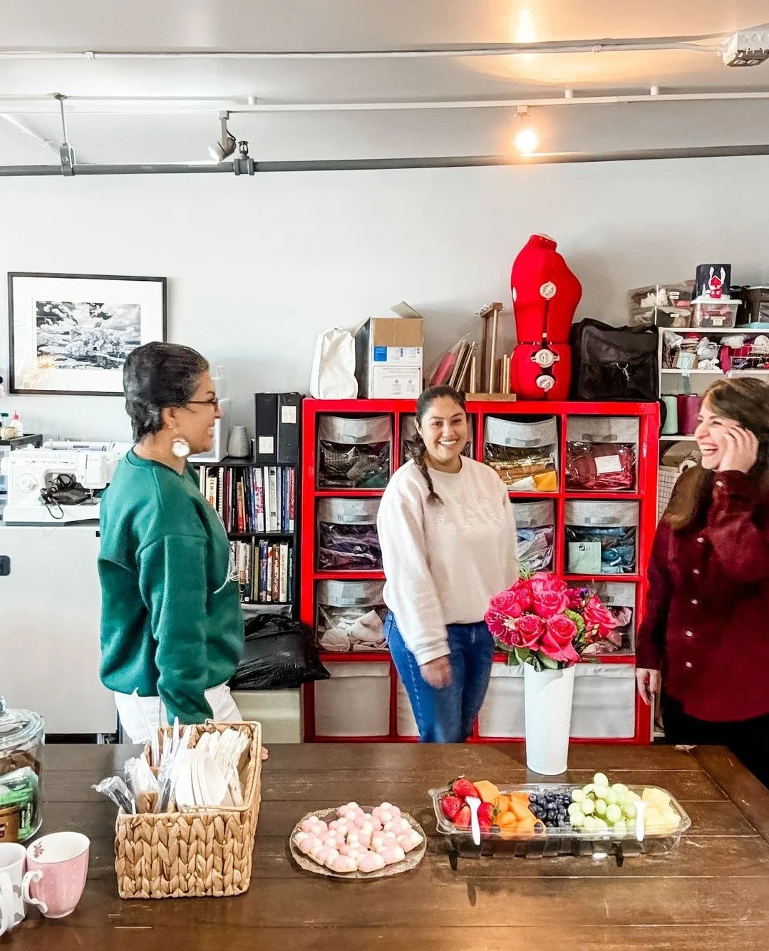 Do you want to learn how to weave? We hold walk-in weaving sessions once a week in the mornings; open to all women in the community. Cecilia, Lena, and Nastaran are ready to welcome you. 🤗 Send us a DM to learn more!