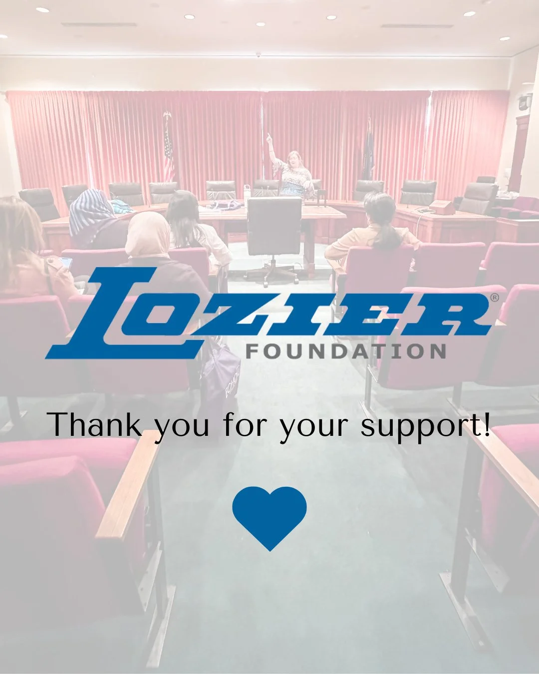 Thank you to the Lozier Foundation for awarding ECHO Collective a grant to support our entrepreneurs as civic leaders! 💙