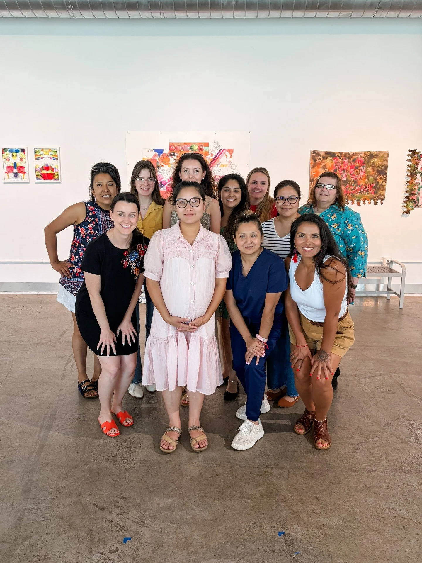 At ECHO, our vision is a world where women grow and belong within themselves and their communities. This means we celebrate big life milestones...like babies! Congratulations, Hser; we can't wait to meet your little one. 💖