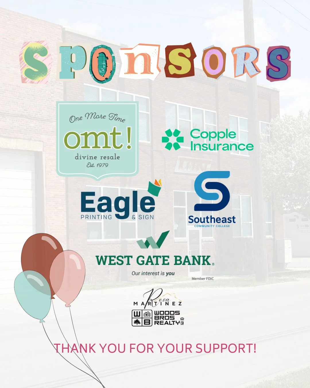 Thank you to our event sponsors!⁠ Your support expands the impact of ECHO's work in our community, and we're so excited to celebrate with you.⁠
⁠
Premier sponsors: @coppleinsurance and @shopomtresale⁠
Supporting sponsors: Eagle Printing &amp; Sign, @