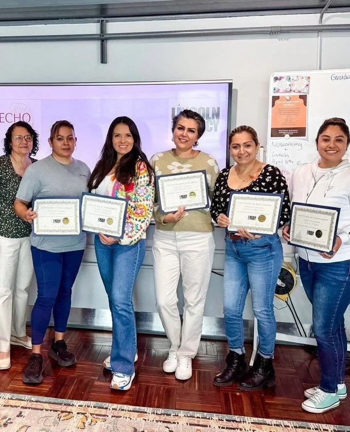 We are so proud of our continued partnership with Lincoln Literacy to bring computer literacy classes directly to our Refinery graduates at ECHO! 💻️ ⁠
⁠
These eight-week classes take place every fall and spring, and help build confidence, open doors