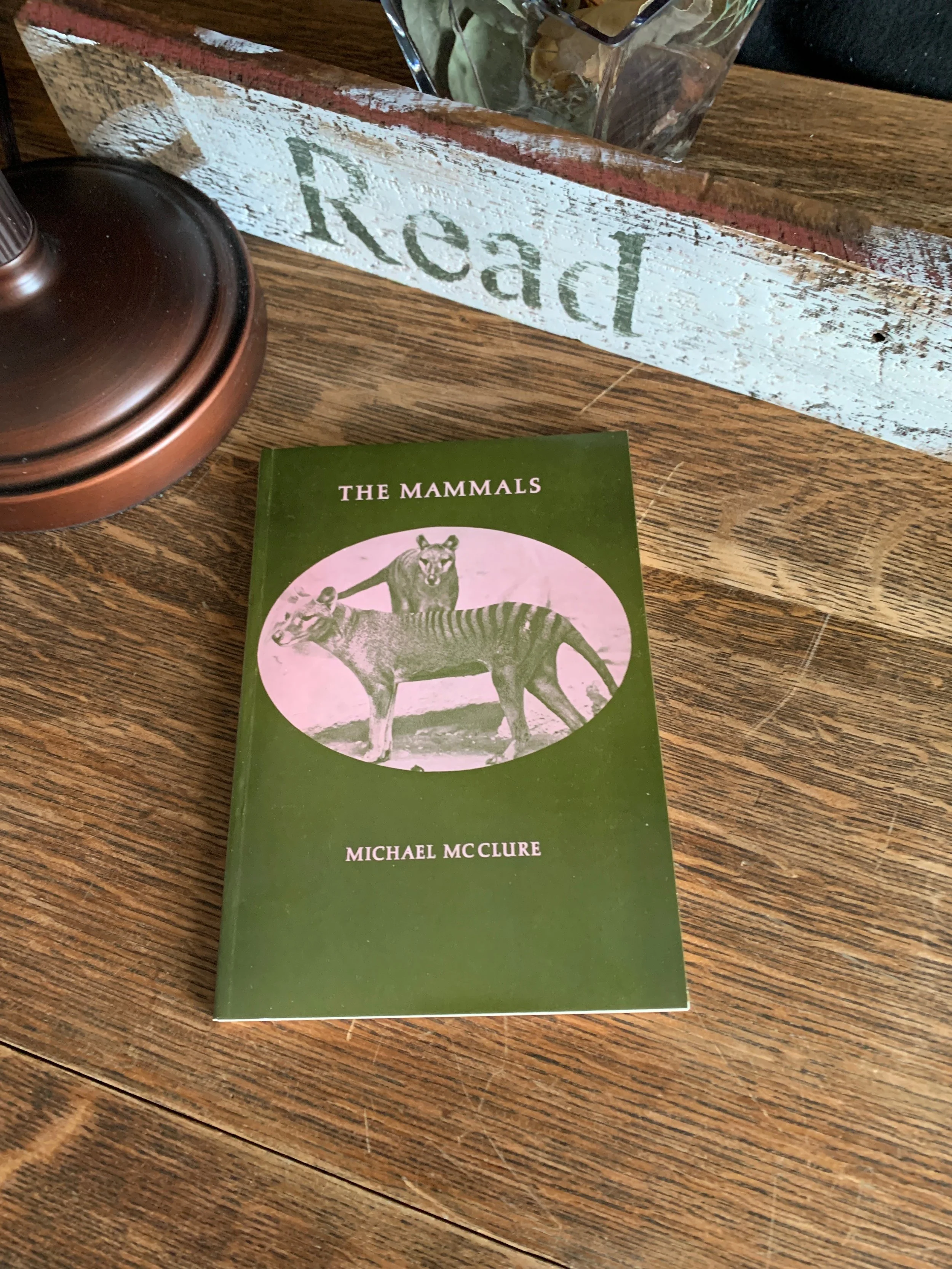 Michael McClure: "The Mammals" book of his three plays.