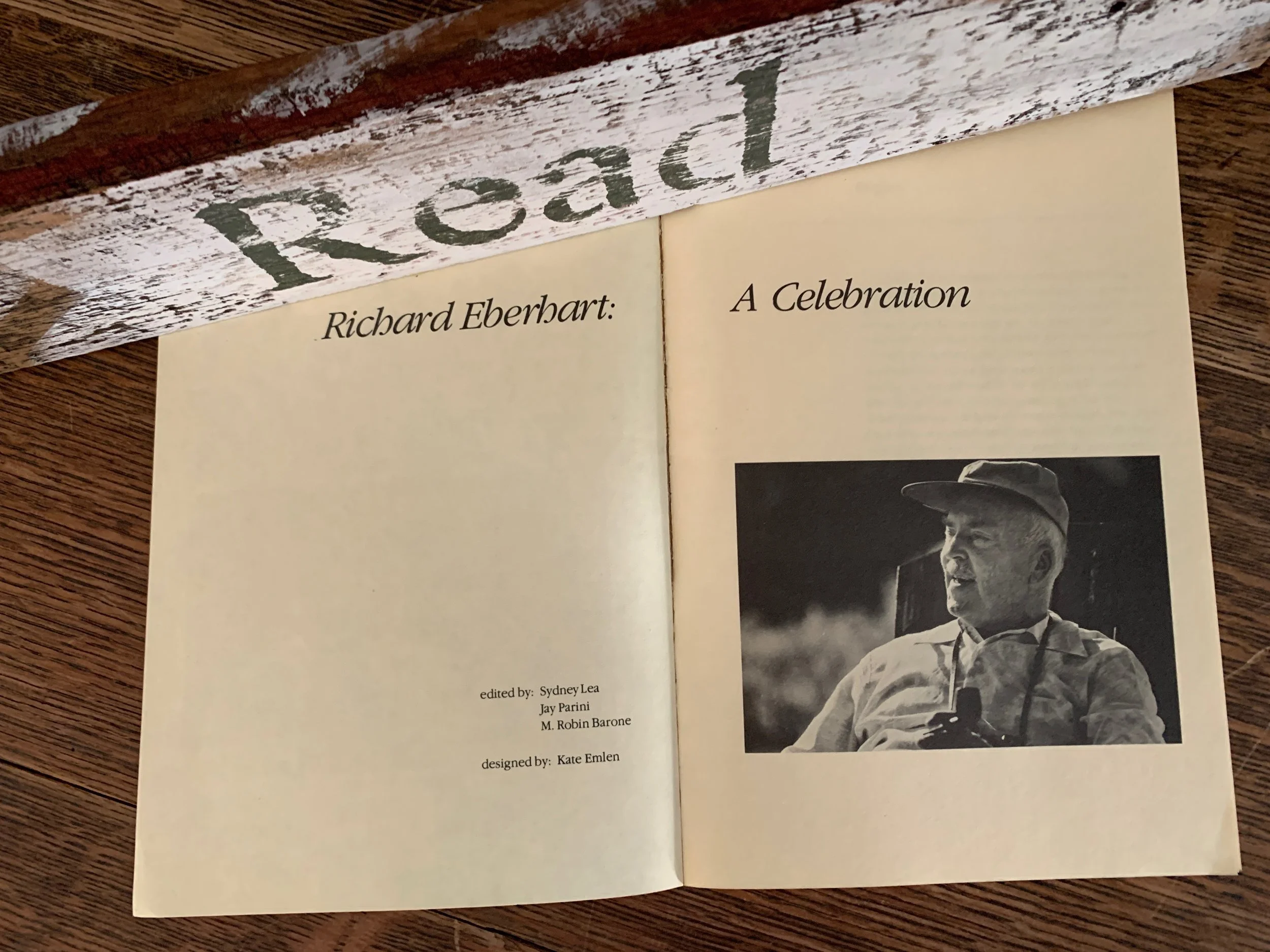 Richard Eberhart: A Celebration 1st Edition 1980 Paperback