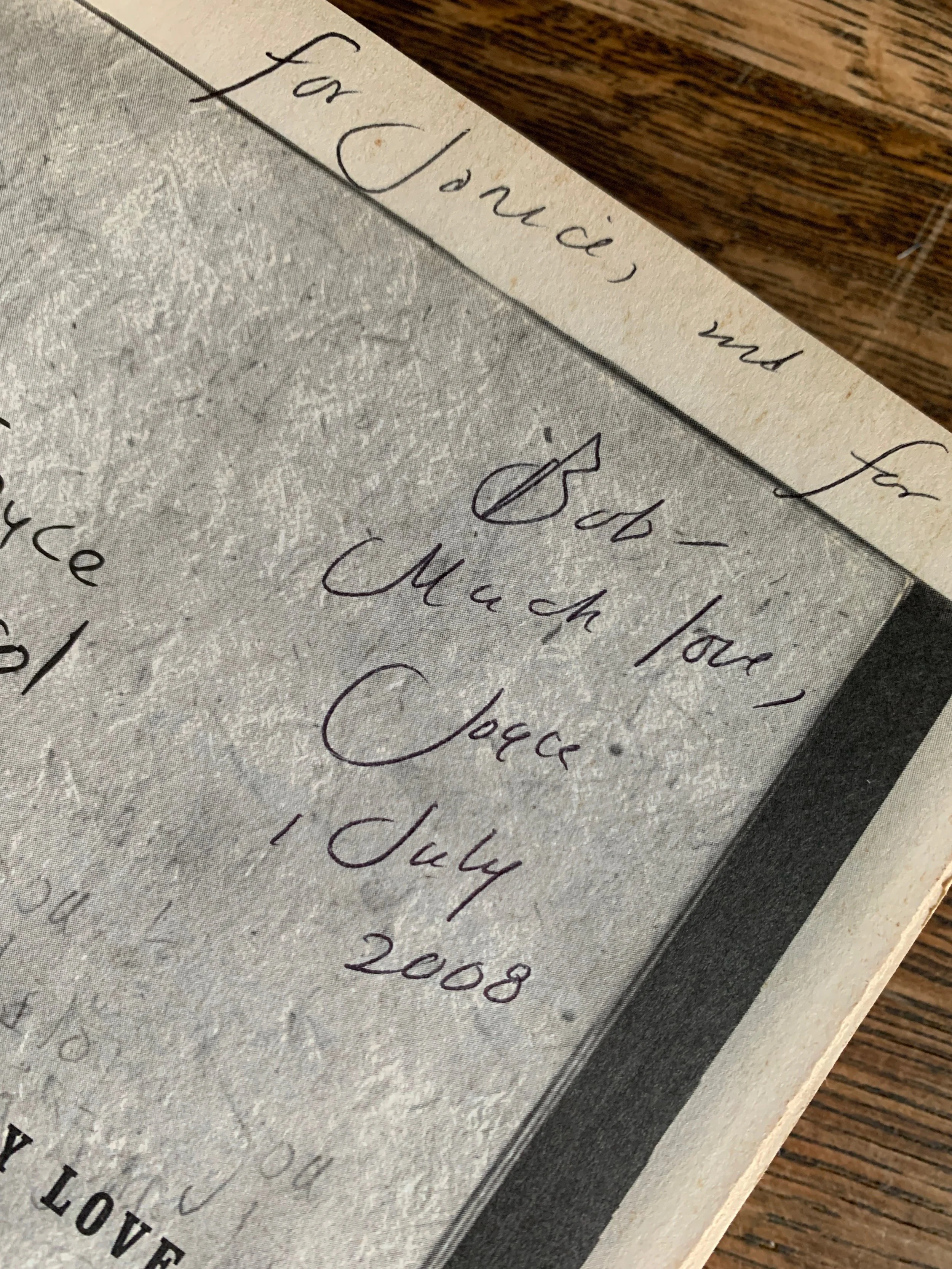 Joyce Carol Oates Signed/Inscribed "my Sister, My Love" Stated 1st Edition (full number line)