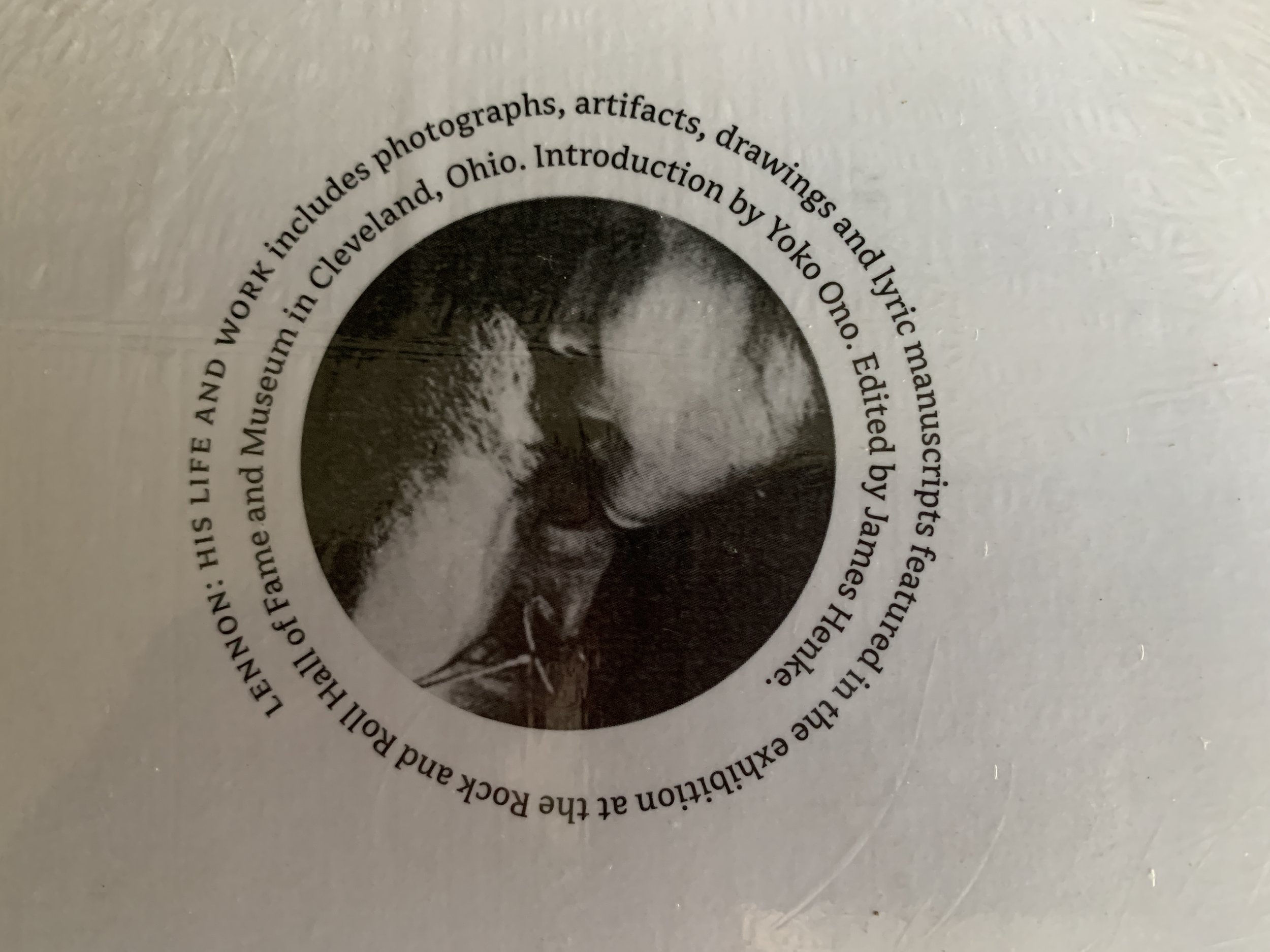 2002 John Lennon "His Life and Work" NEW 2002 Paperback published by The Rock & Roll Hall Of Fame (still in original shrink wrap)