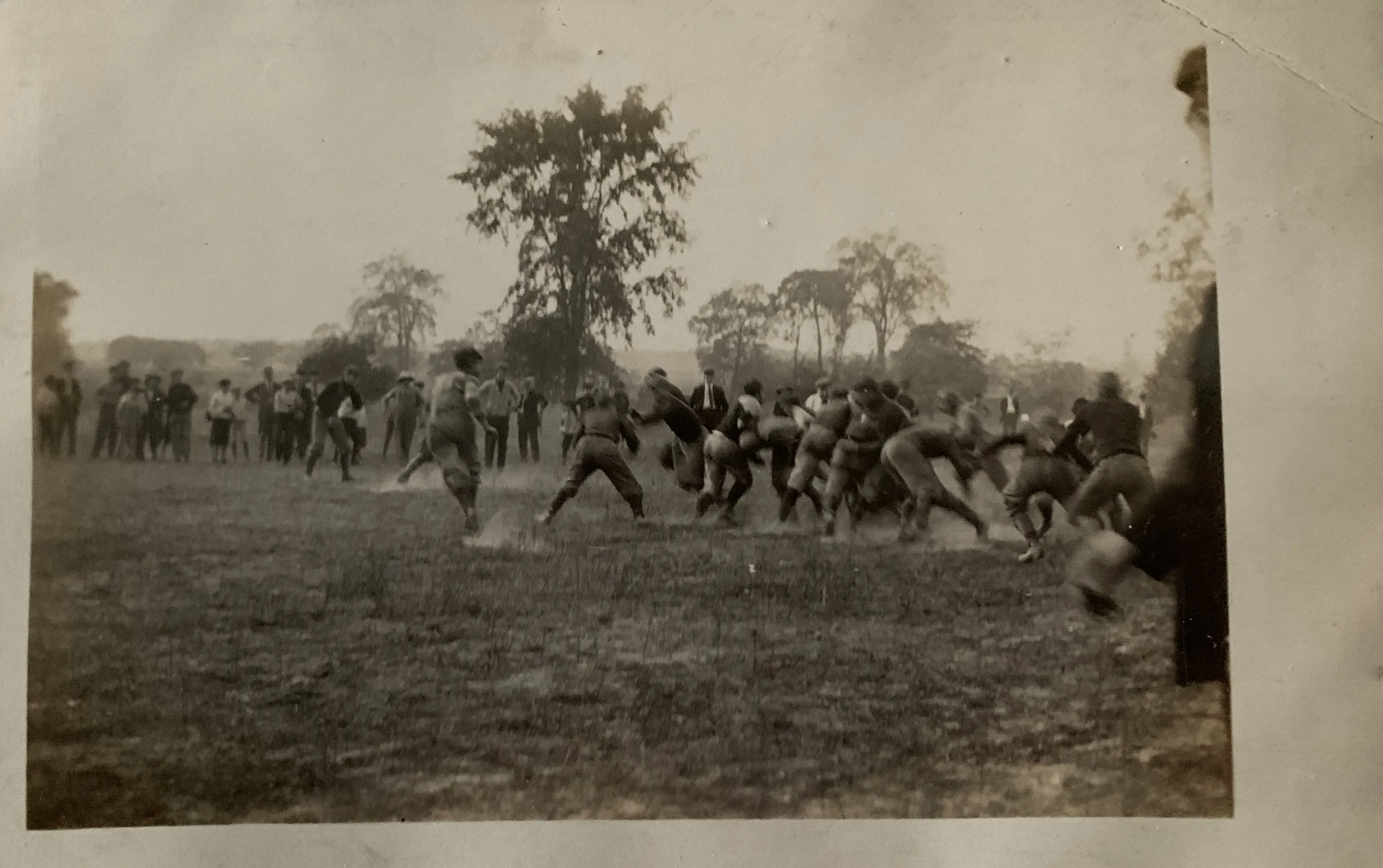Action American Football RPPC...possibly 1920's