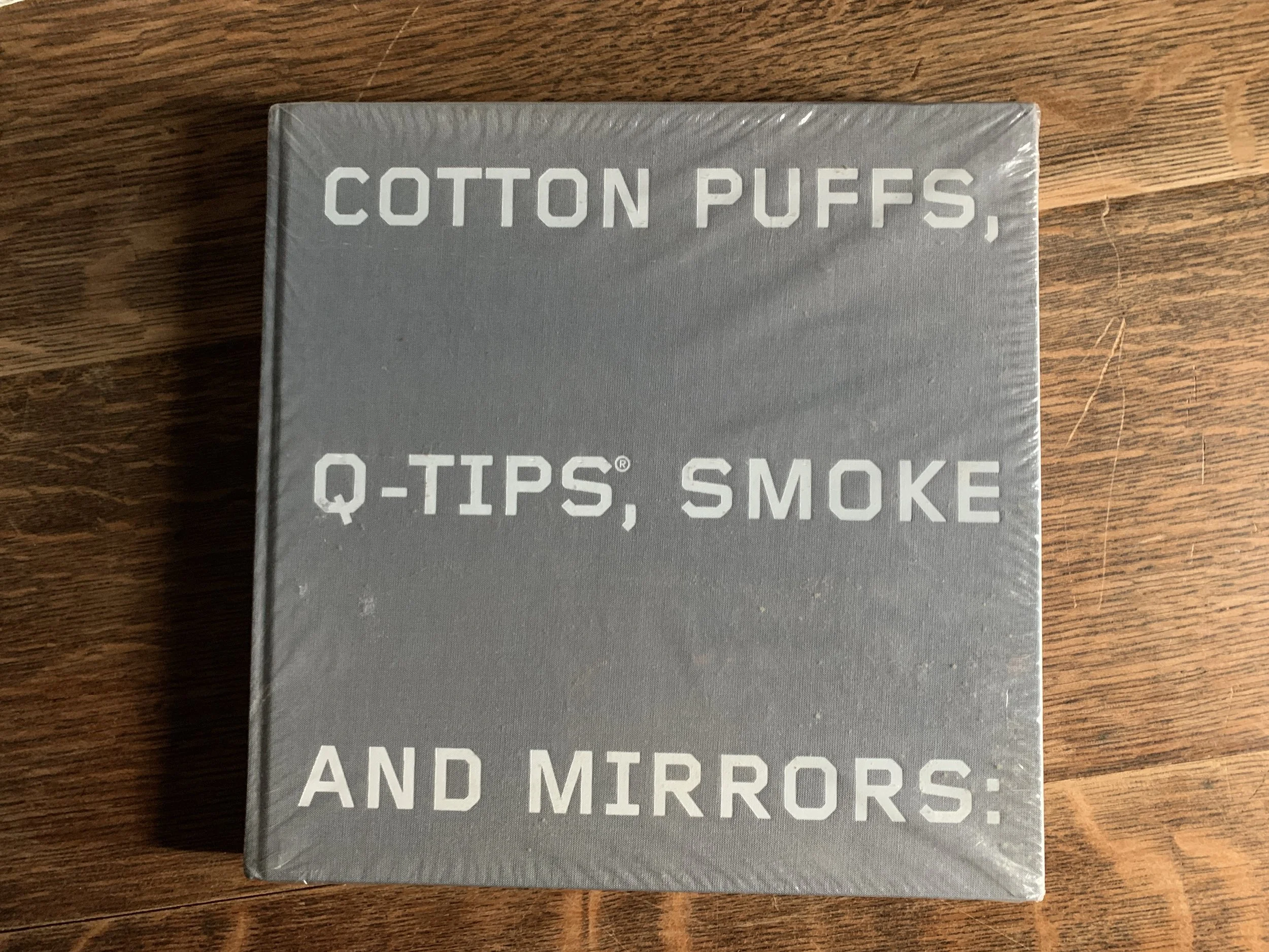 Ed Ruscha: Cotton Puffs, Q-Tips, Smoke and Mirrors: The Drawings of Ed Ruscha 2004 NEW IN SHRINK WRAP