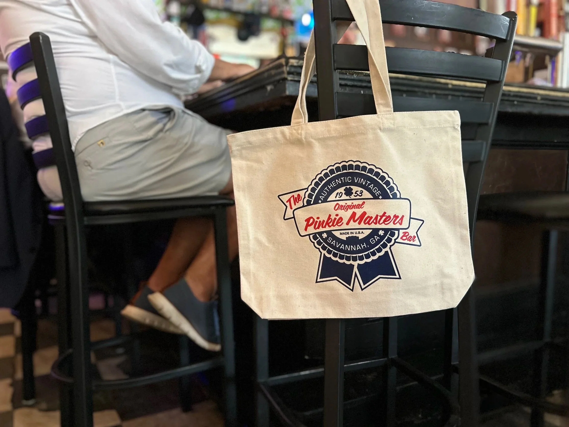 PINKIE MASTER'S LOGO BAG