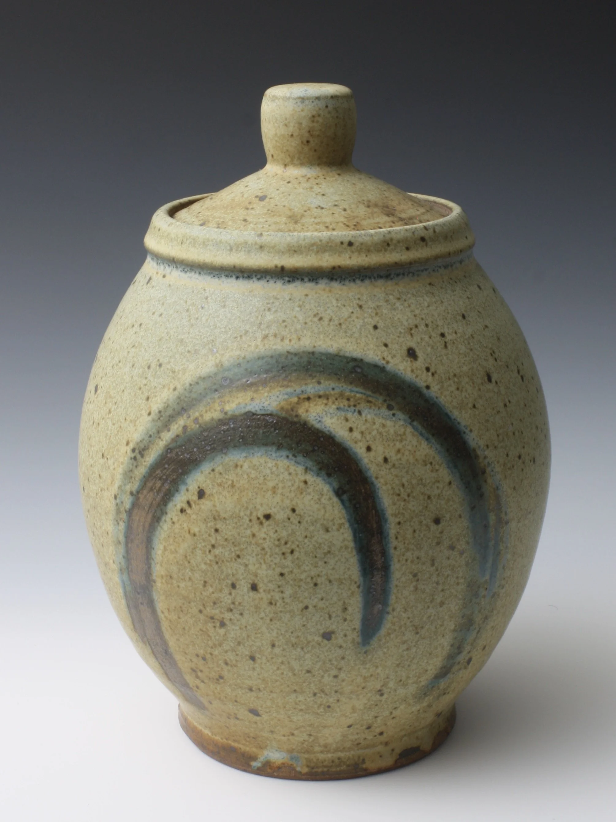 Jar with Finger Swipes