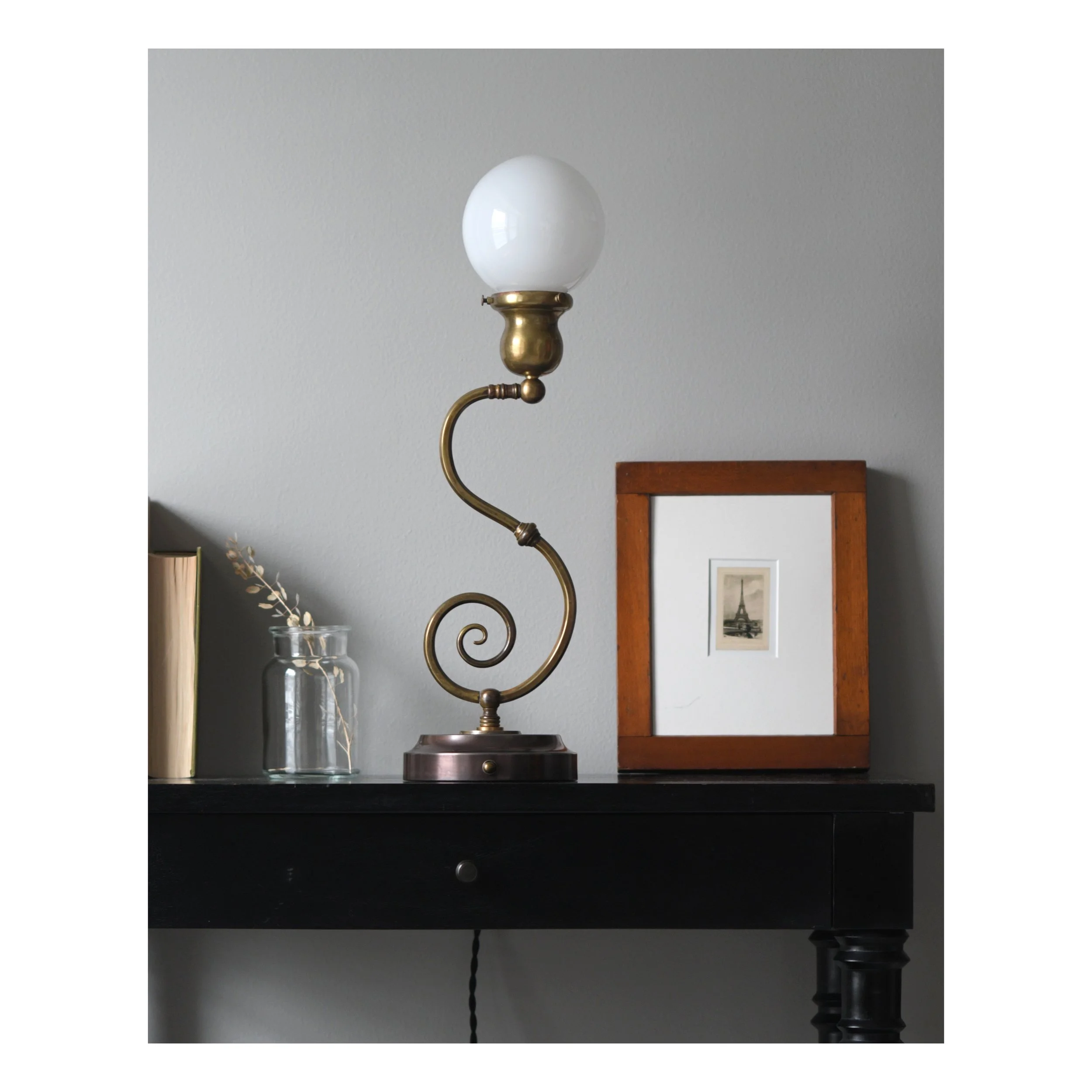 Antique Chandelier Arm - Table Lamp