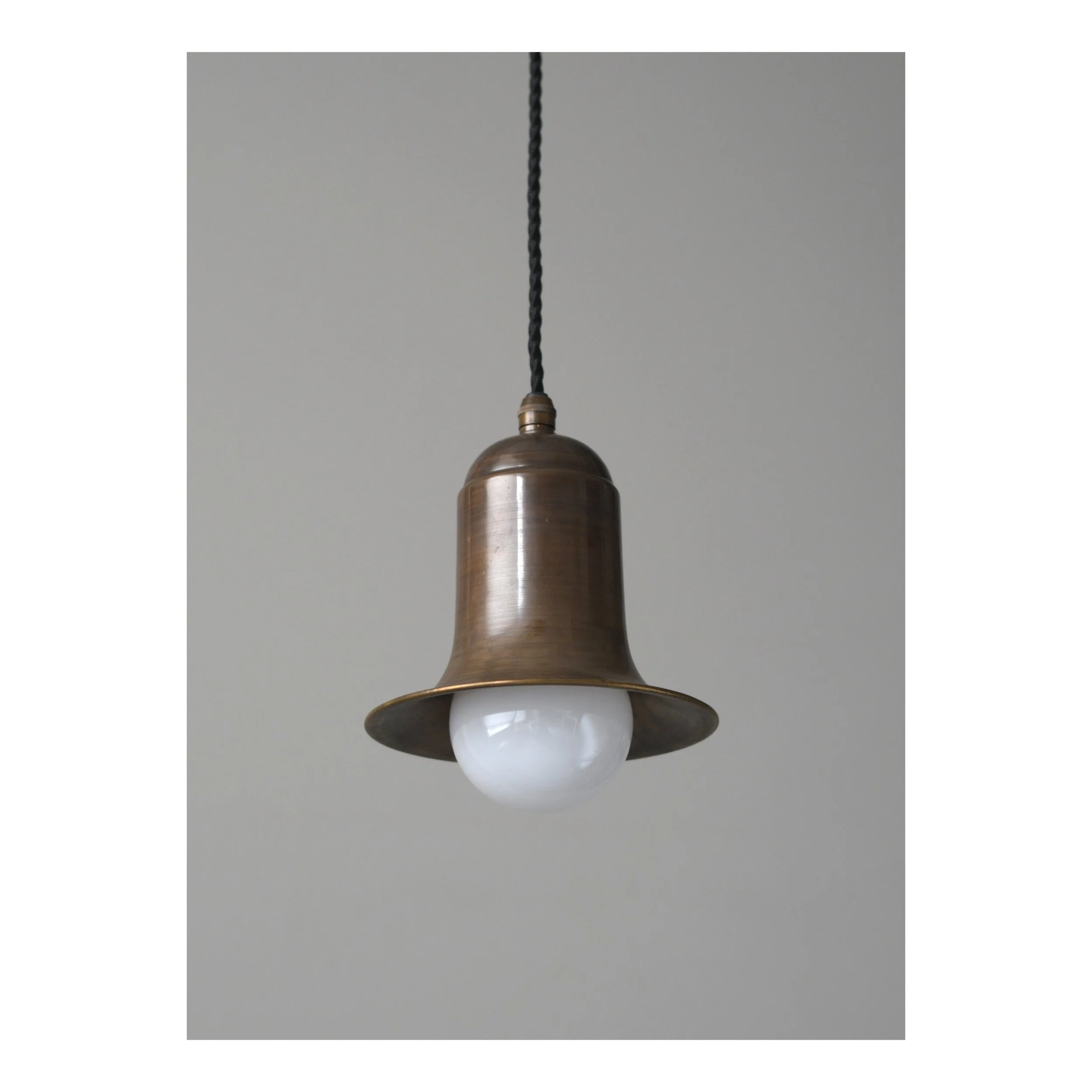 Cloth Cord - Torchiere Pendant