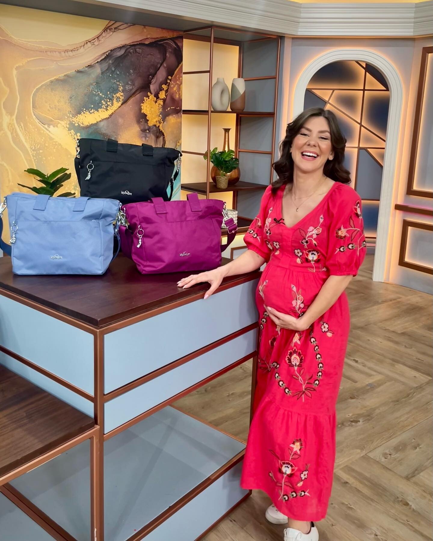 Join me TONIGHT on QVC at 9pm for the launch of our Today&rsquo;s Special Value from @kipling with @mariefrancoisewolff 📺🛍️
Also, a moment for this dress! Available as part of our fashion event at @qvcuk&hellip; tap the photo for details! 👗