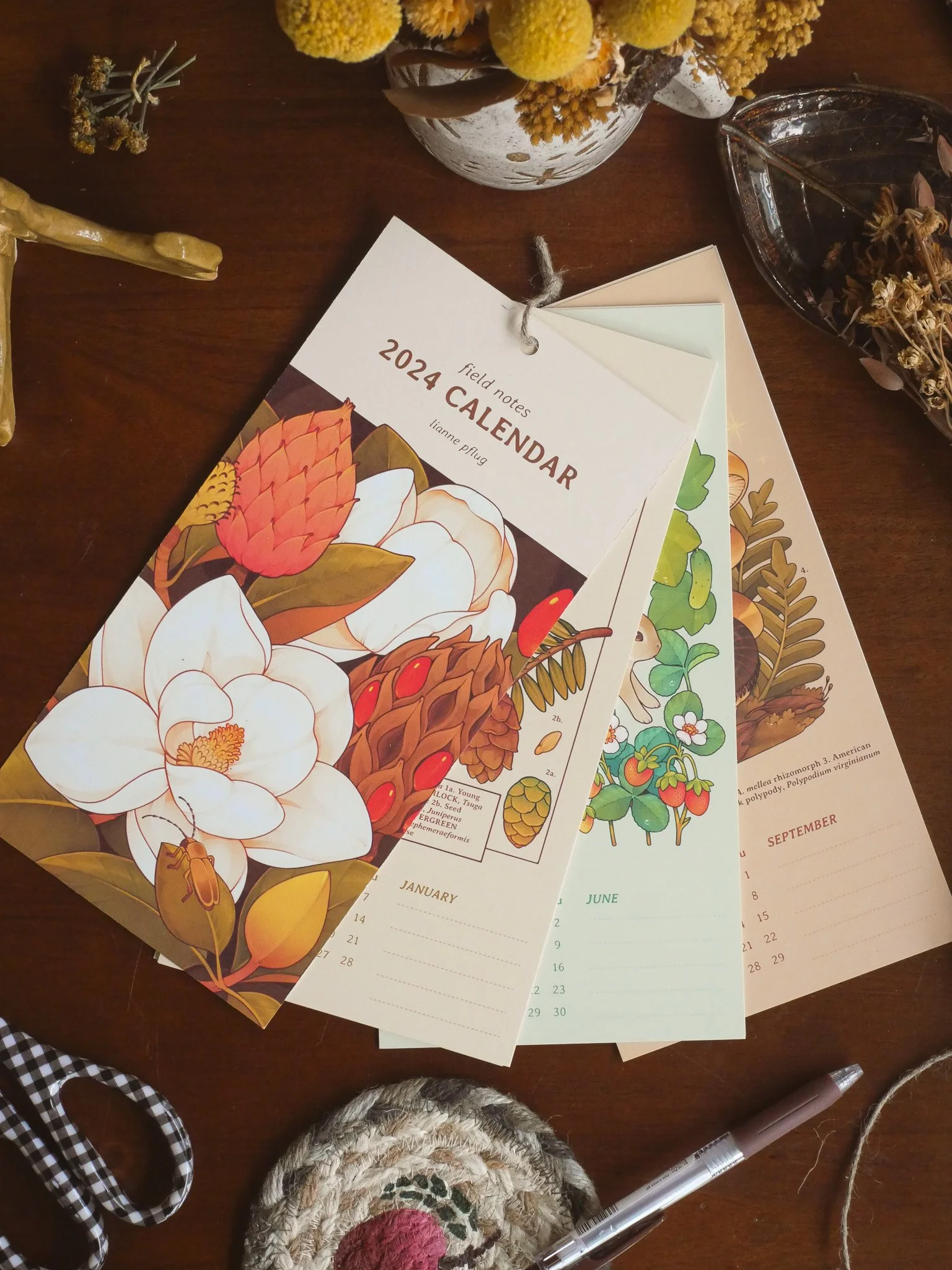 2024 Field Notes Calendar — Lianne Pflug