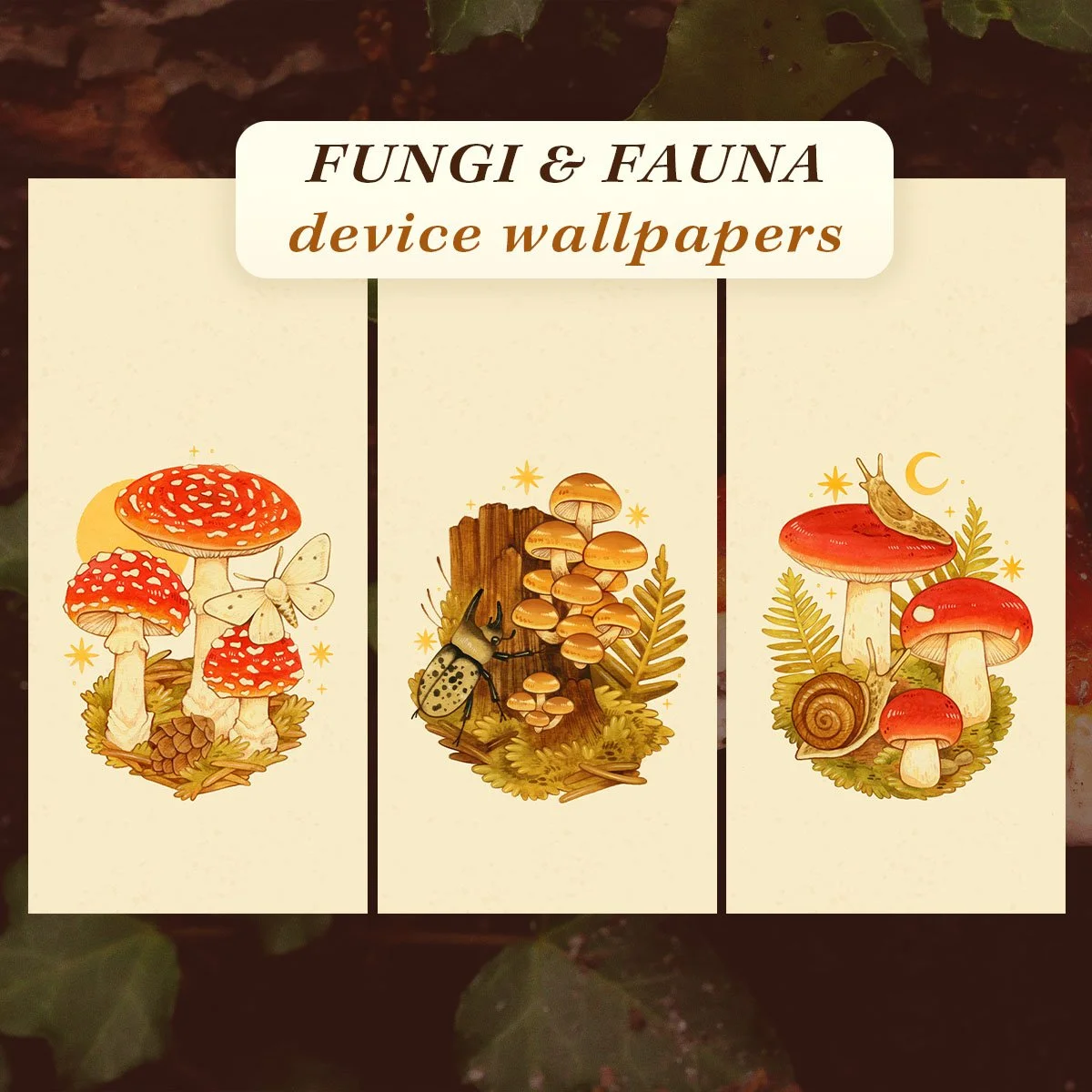 Fungi and Fauna Digital Backgrounds Cover.jpg