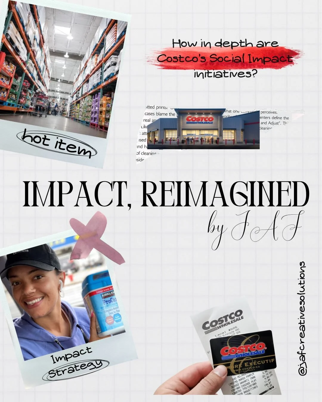 How do we reimagine Costco&rsquo;s impact? 🌎
 Swipe to find out ➡️

#JAF #SystemsThinking #RetailAtScale #CommunityImpact #SustainableSupplyChains DesignForImpact