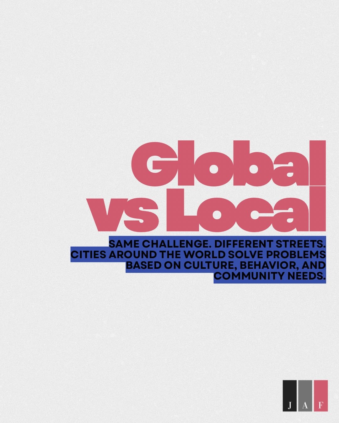 The same problem can lead to completely different solutions depending on culture, geography, infrastructure, and community priorities.

Where do you see this?

#Architecture #UrbanPlanning #CommunityDesign #CityPlanning #BuiltEnvironment Sustainabili