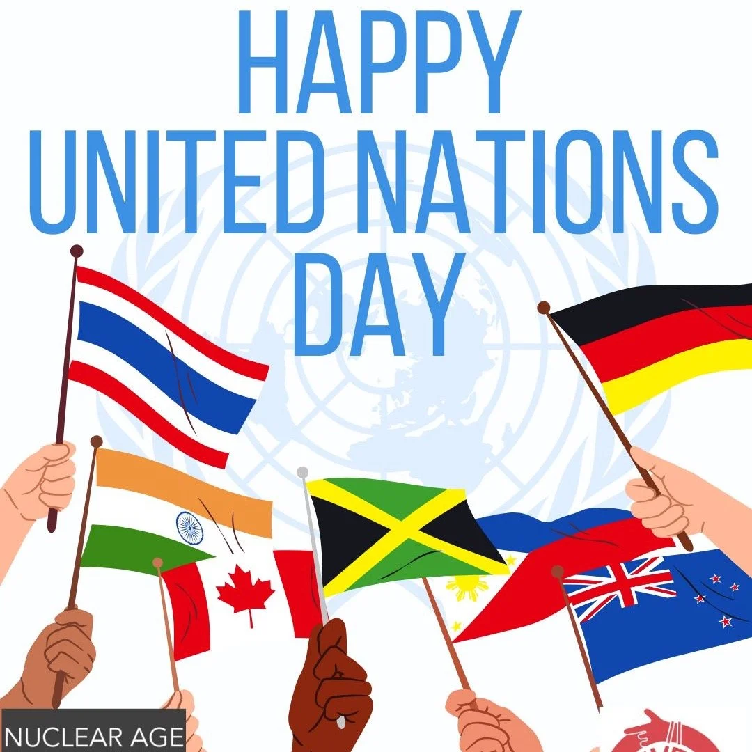 On Friday, @napfofficial and @reversett_ celebrated the 80th anniversary of the United Nations with the international community. The very first resolution of the UN focused on nuclear disarmament. We must continue to strive towards creating a world f